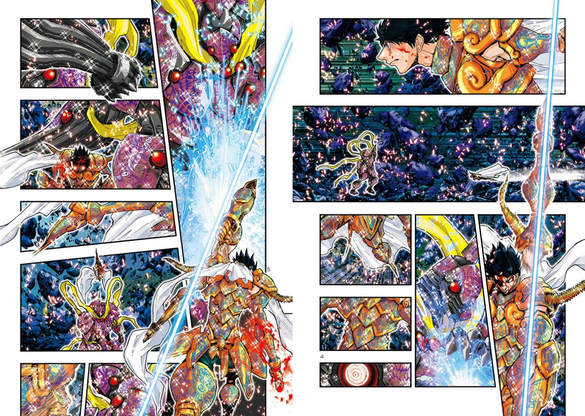 Saint Seiya Episode.G -Assassin- Chapter 57 page 6 - Chapter 57: Astral Armor