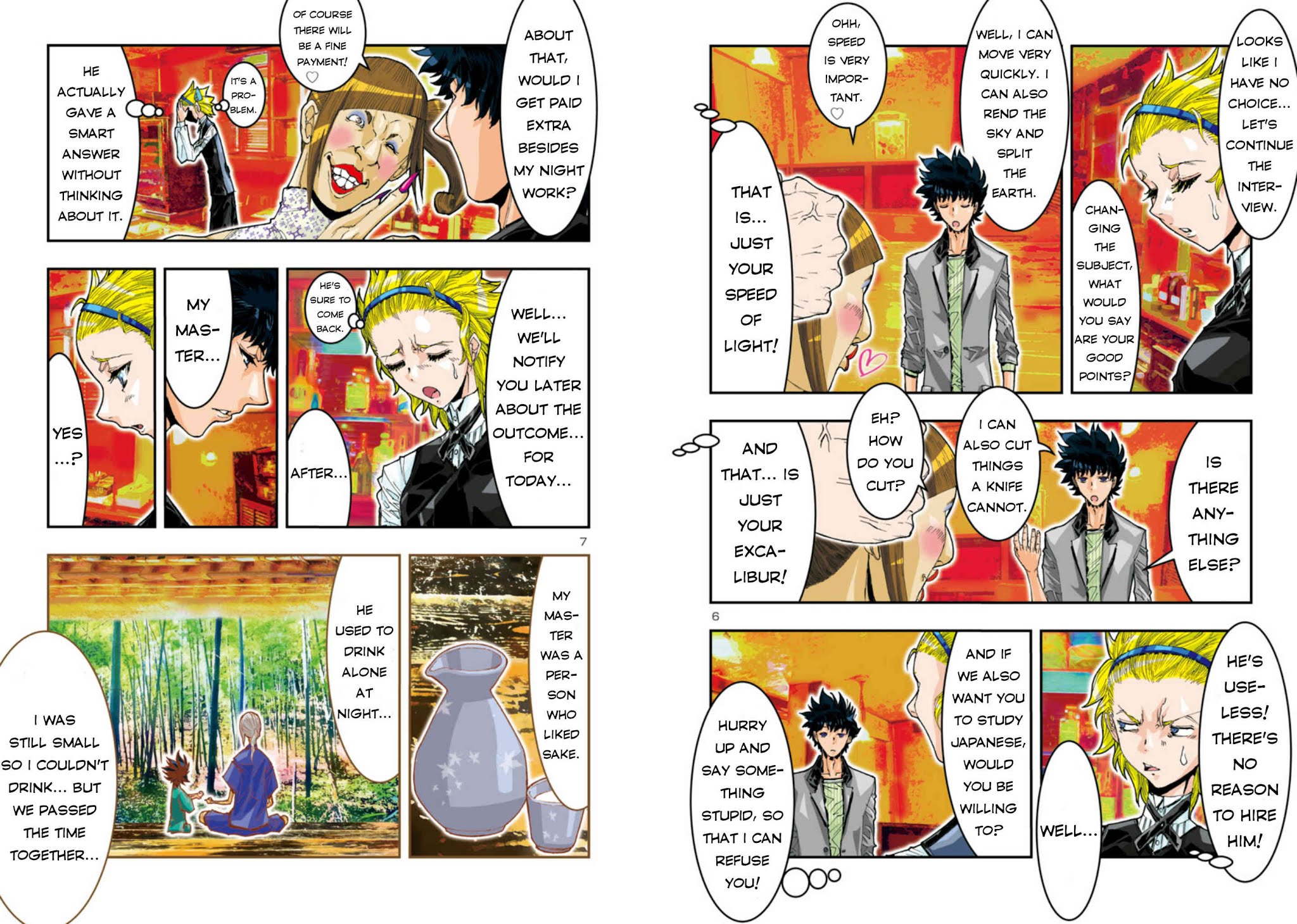 Saint Seiya Episode.G -Assassin- Chapter 58.5 page 7 - Chapter 58.5: Shura's Interview