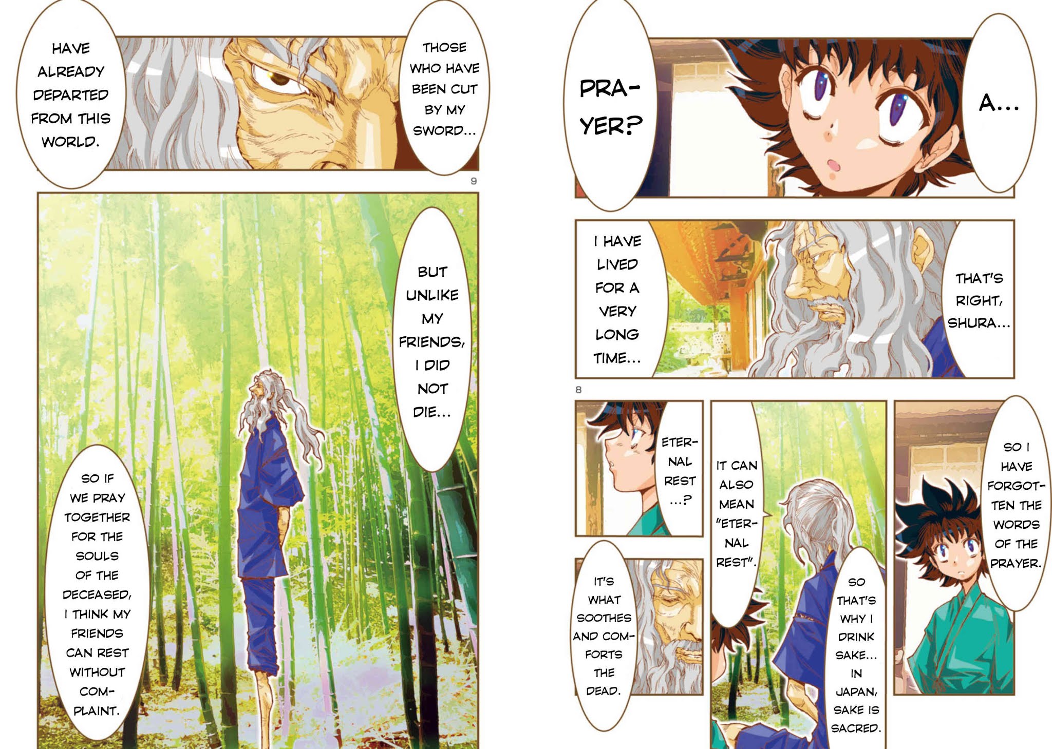 Saint Seiya Episode.G -Assassin- Chapter 58.5 page 8 - Chapter 58.5: Shura's Interview