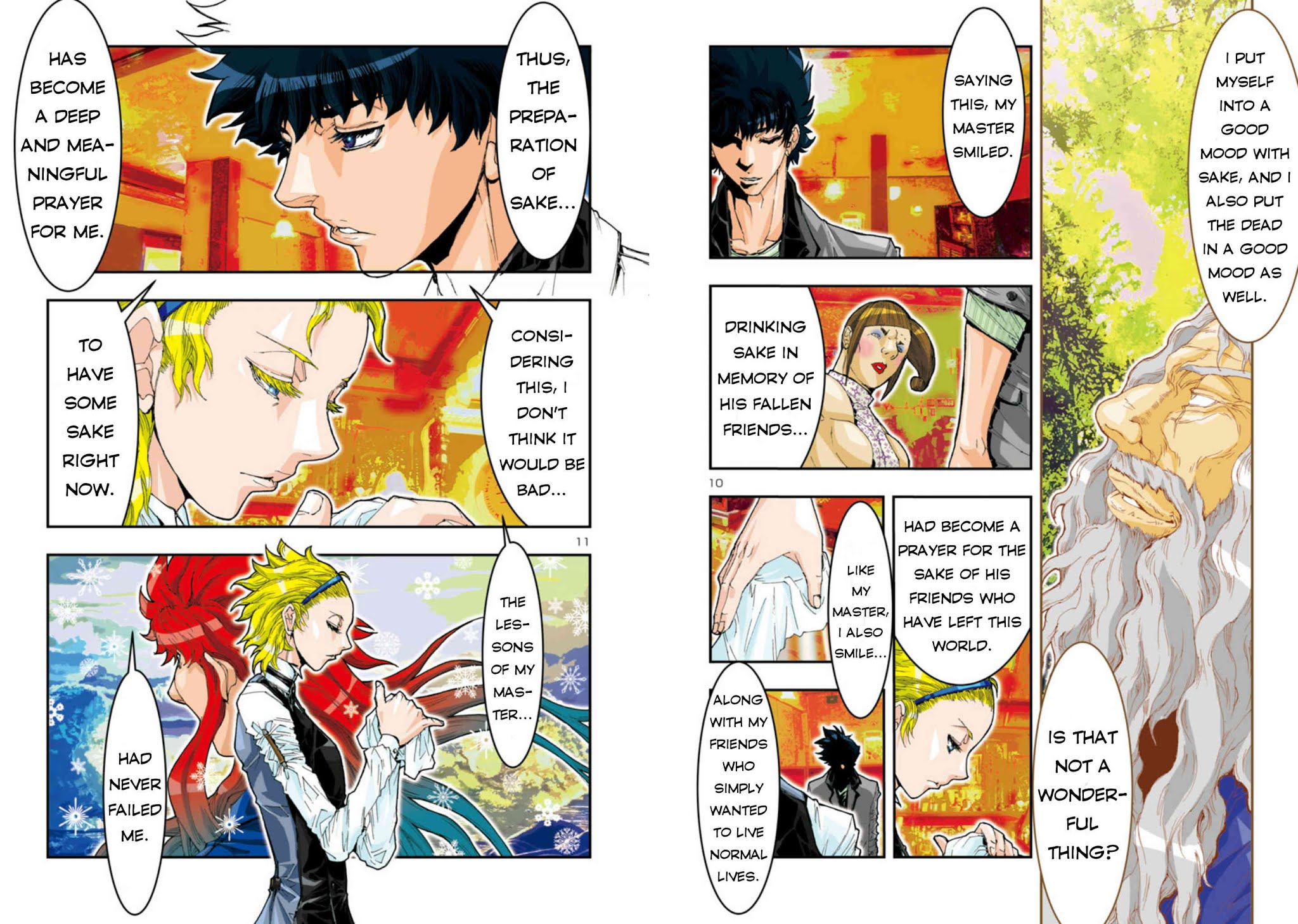 Saint Seiya Episode.G -Assassin- Chapter 58.5 page 9 - Chapter 58.5: Shura's Interview