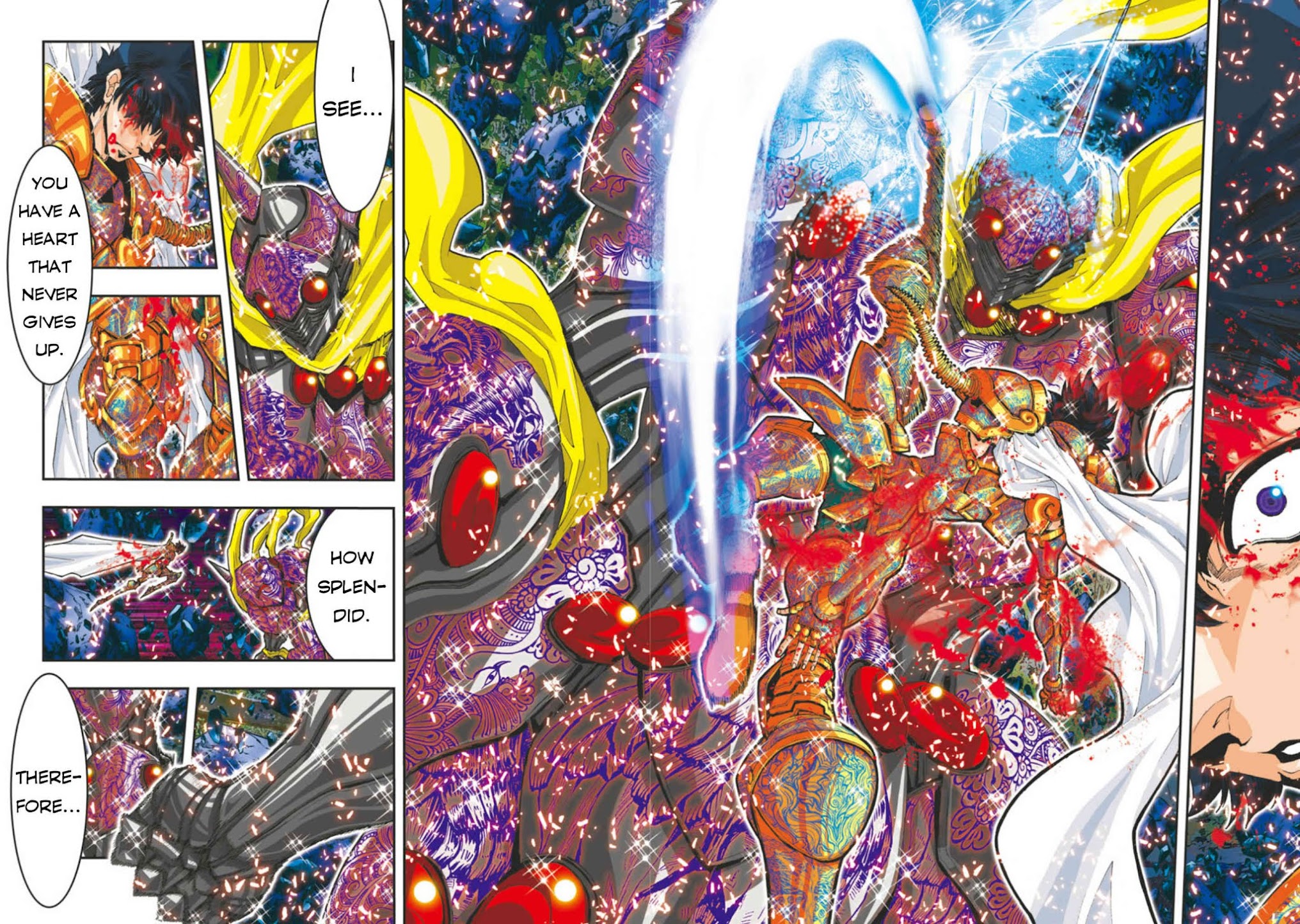Saint Seiya Episode.G -Assassin- Chapter 58 page 5 - Chapter 58: Demonic Sword