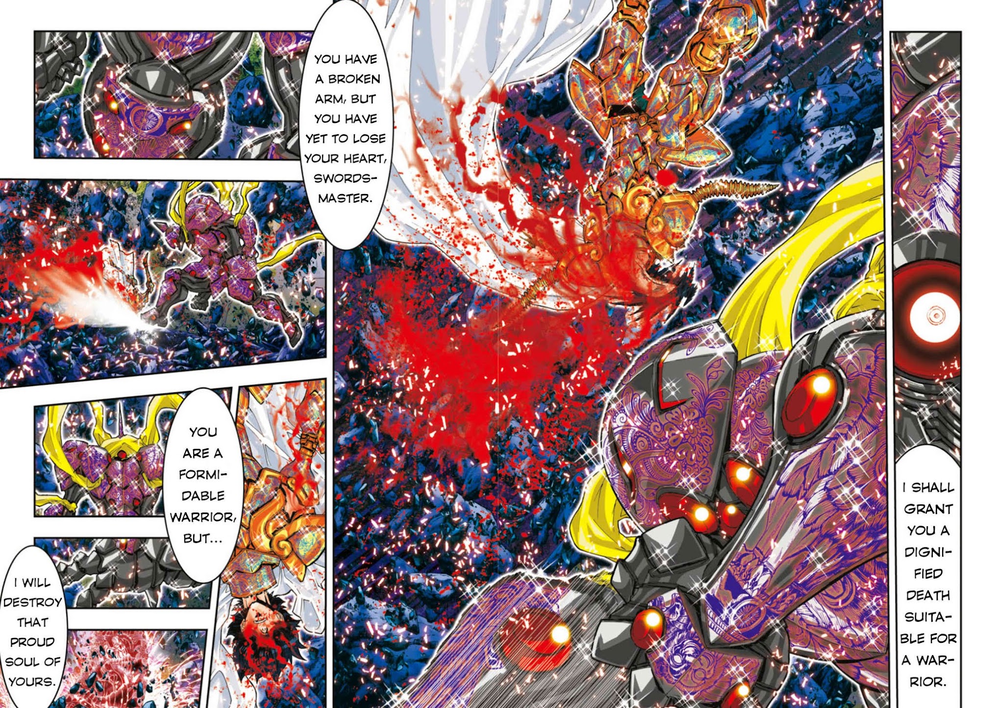 Saint Seiya Episode.G -Assassin- Chapter 58 page 6 - Chapter 58: Demonic Sword