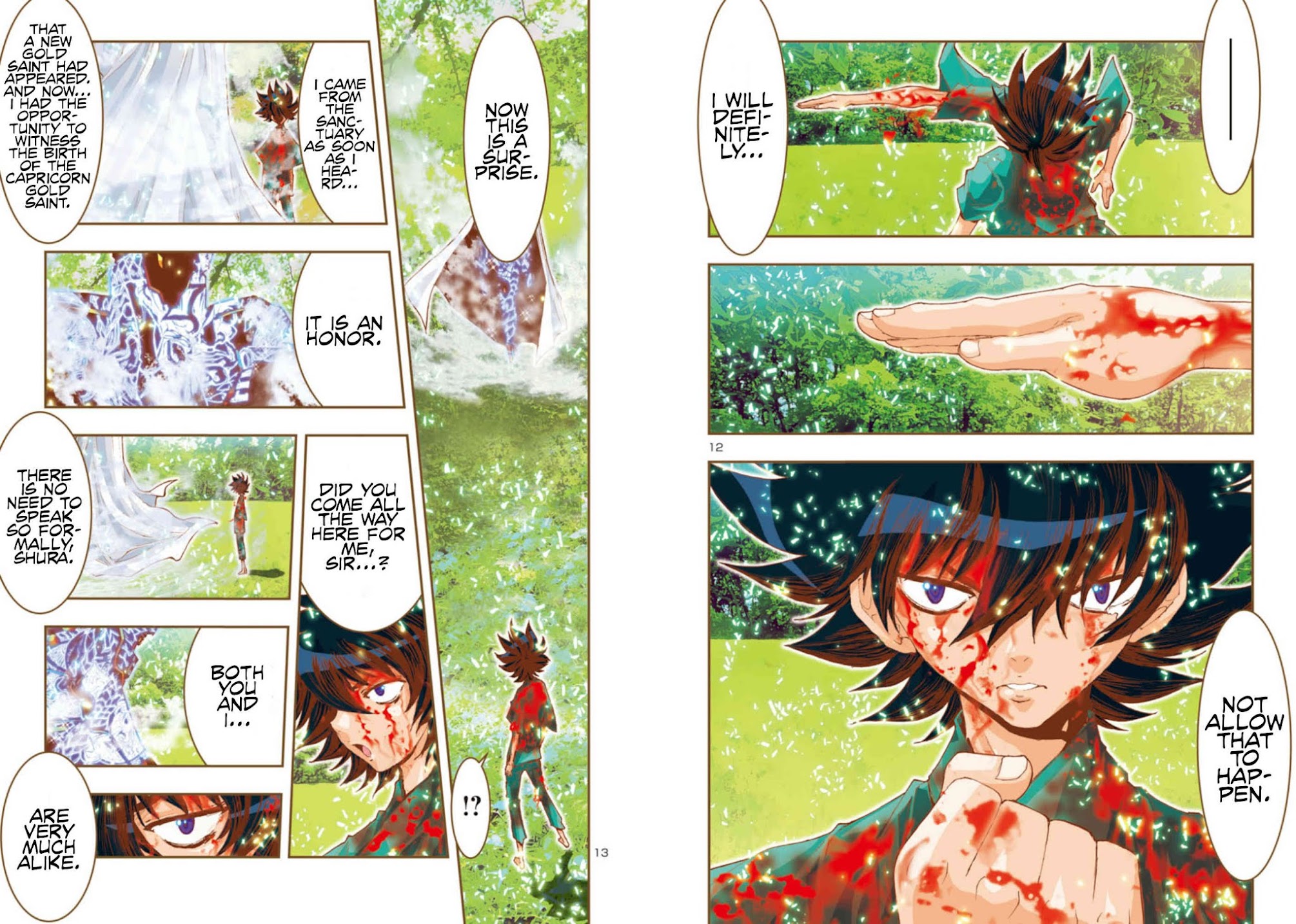 Saint Seiya Episode.G -Assassin- Chapter 60 page 10 - Chapter 60: The Strongest Disciple