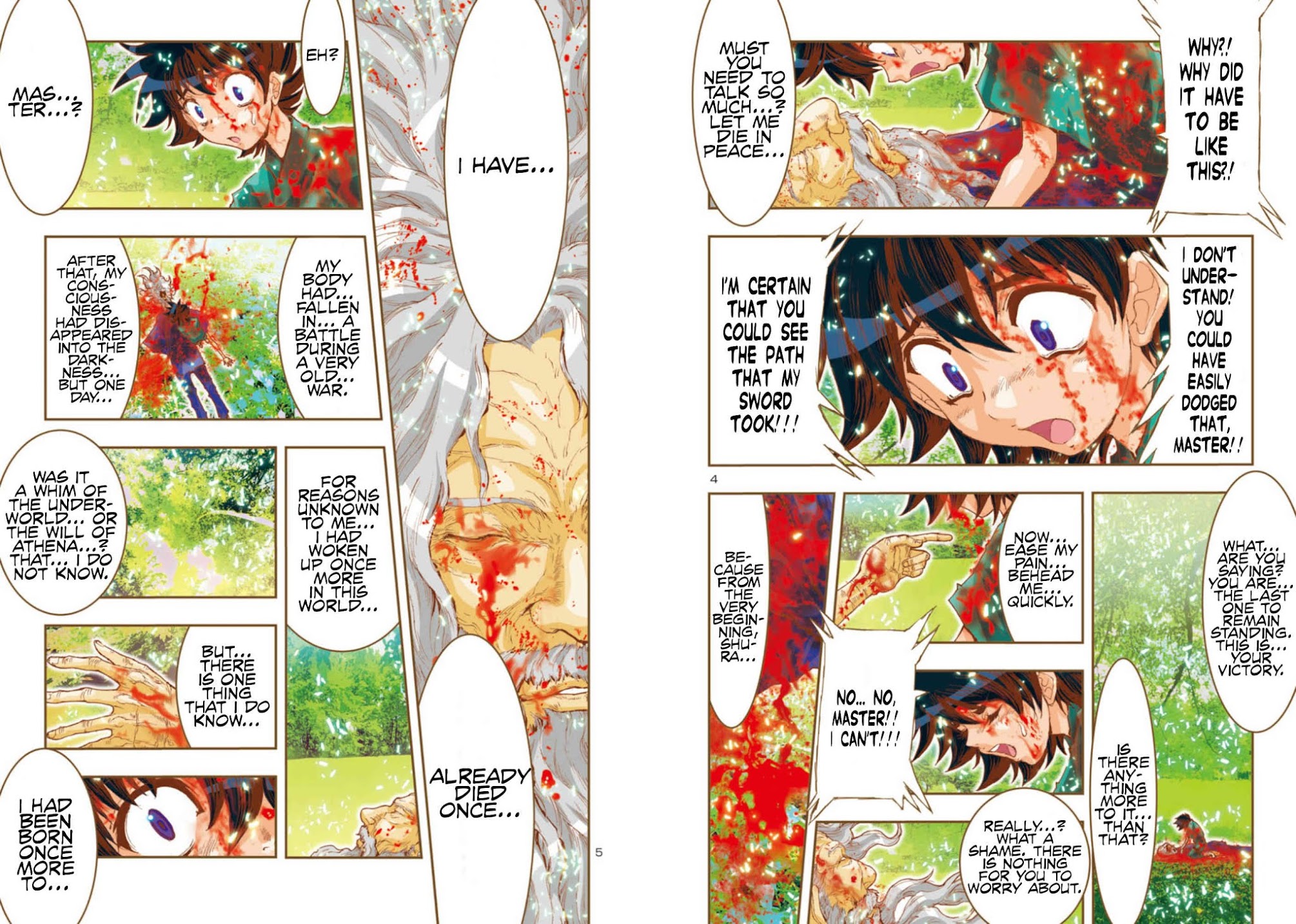 Saint Seiya Episode.G -Assassin- Chapter 60 page 6 - Chapter 60: The Strongest Disciple