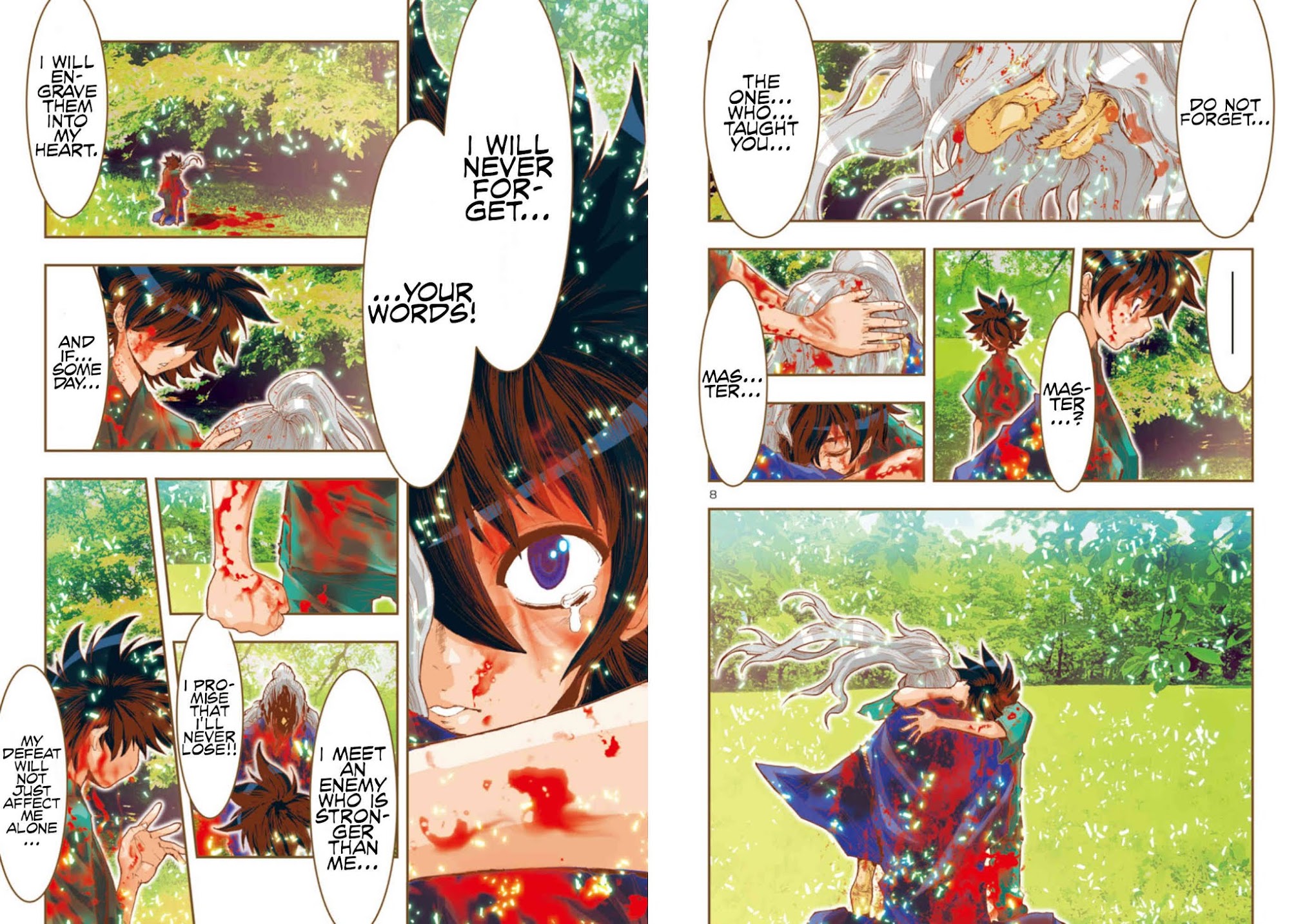 Saint Seiya Episode.G -Assassin- Chapter 60 page 8 - Chapter 60: The Strongest Disciple