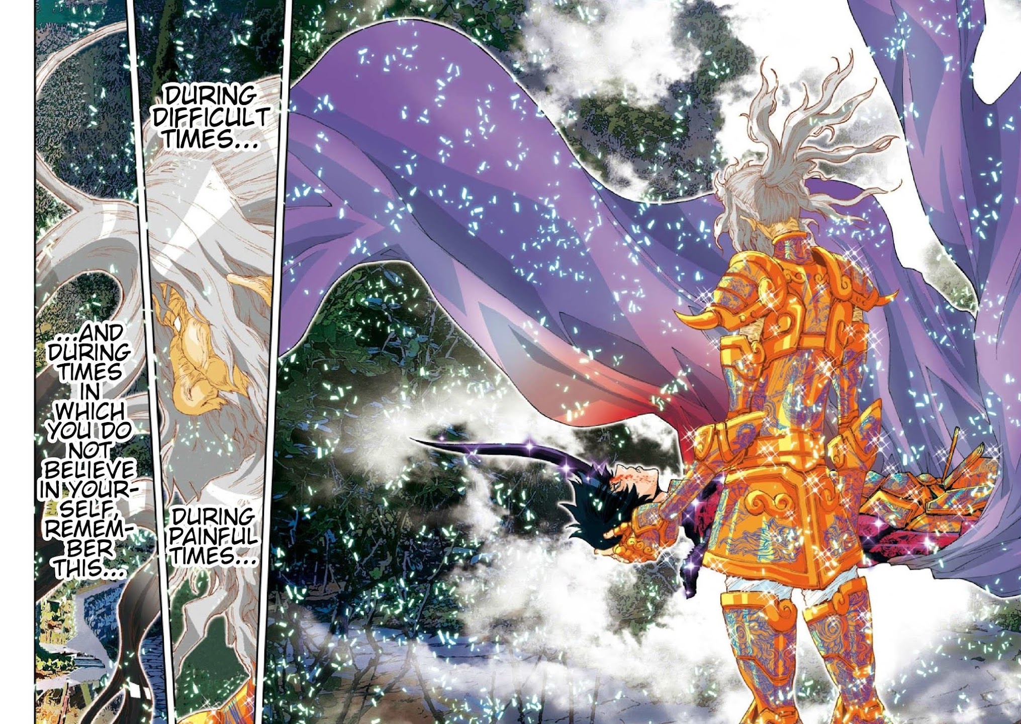 Saint Seiya Episode.G -Assassin- Chapter 61 page 11 - Chapter 61: The Sharpest Sword