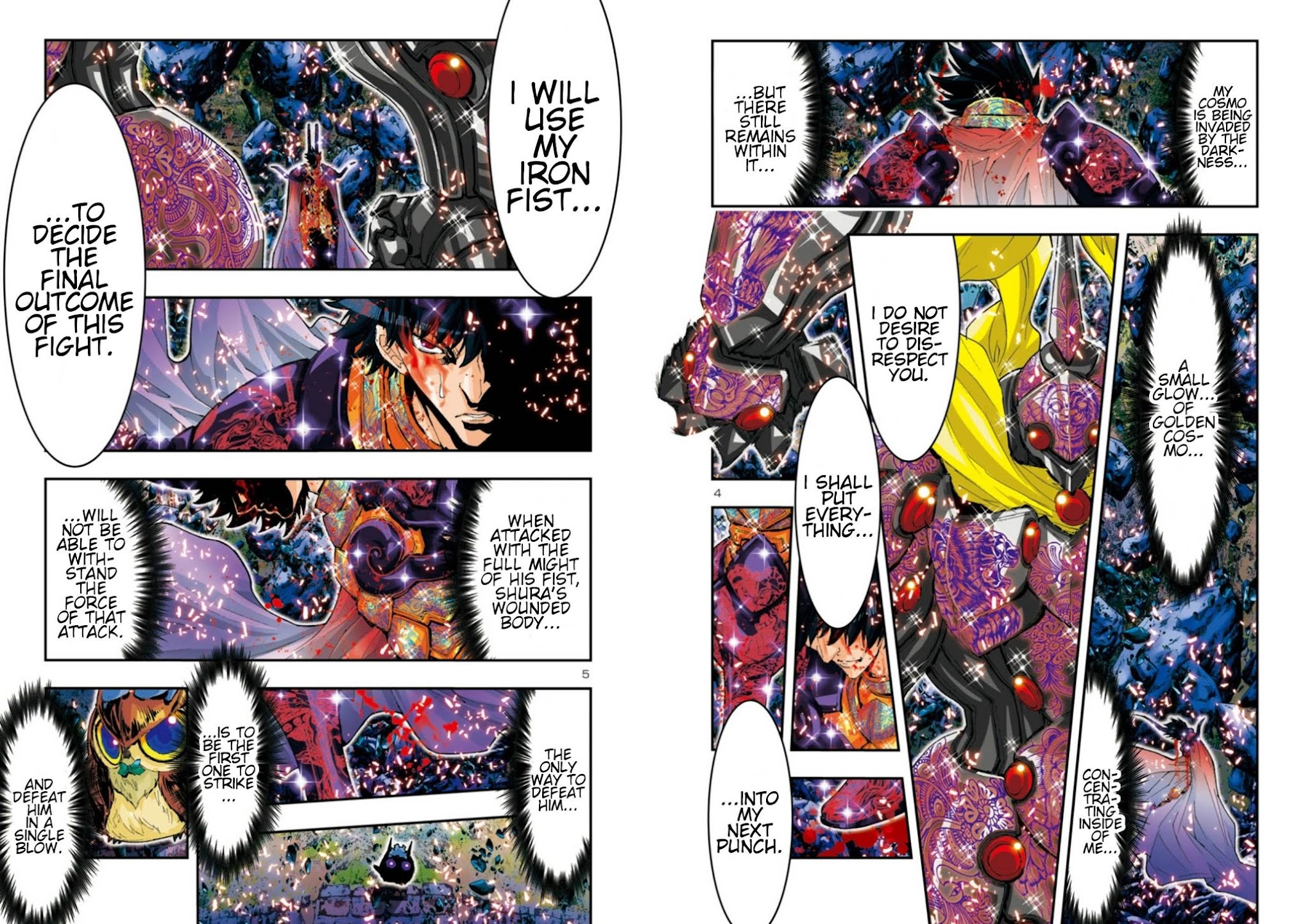 Saint Seiya Episode.G -Assassin- Chapter 61 page 6 - Chapter 61: The Sharpest Sword