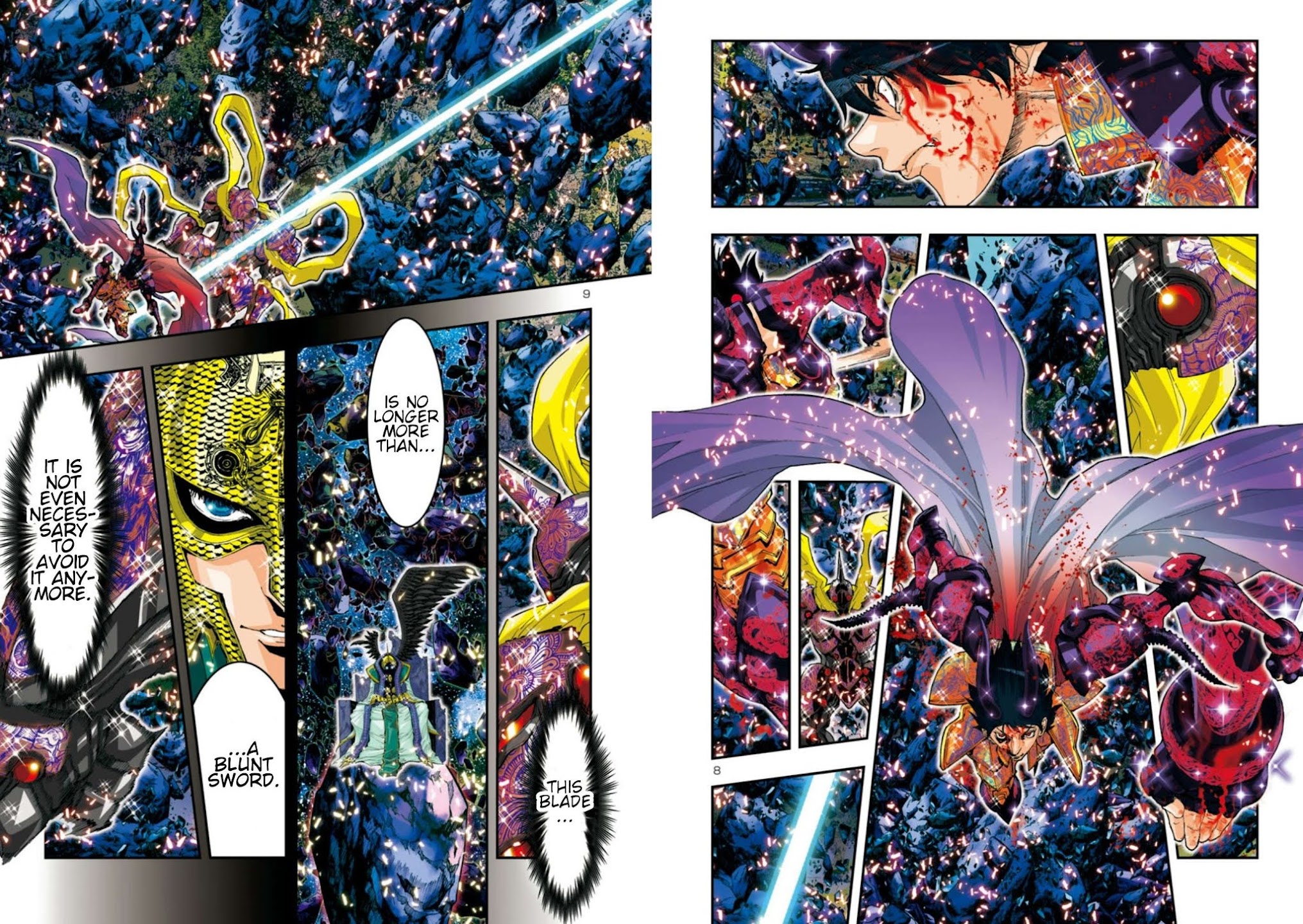 Saint Seiya Episode.G -Assassin- Chapter 61 page 8 - Chapter 61: The Sharpest Sword