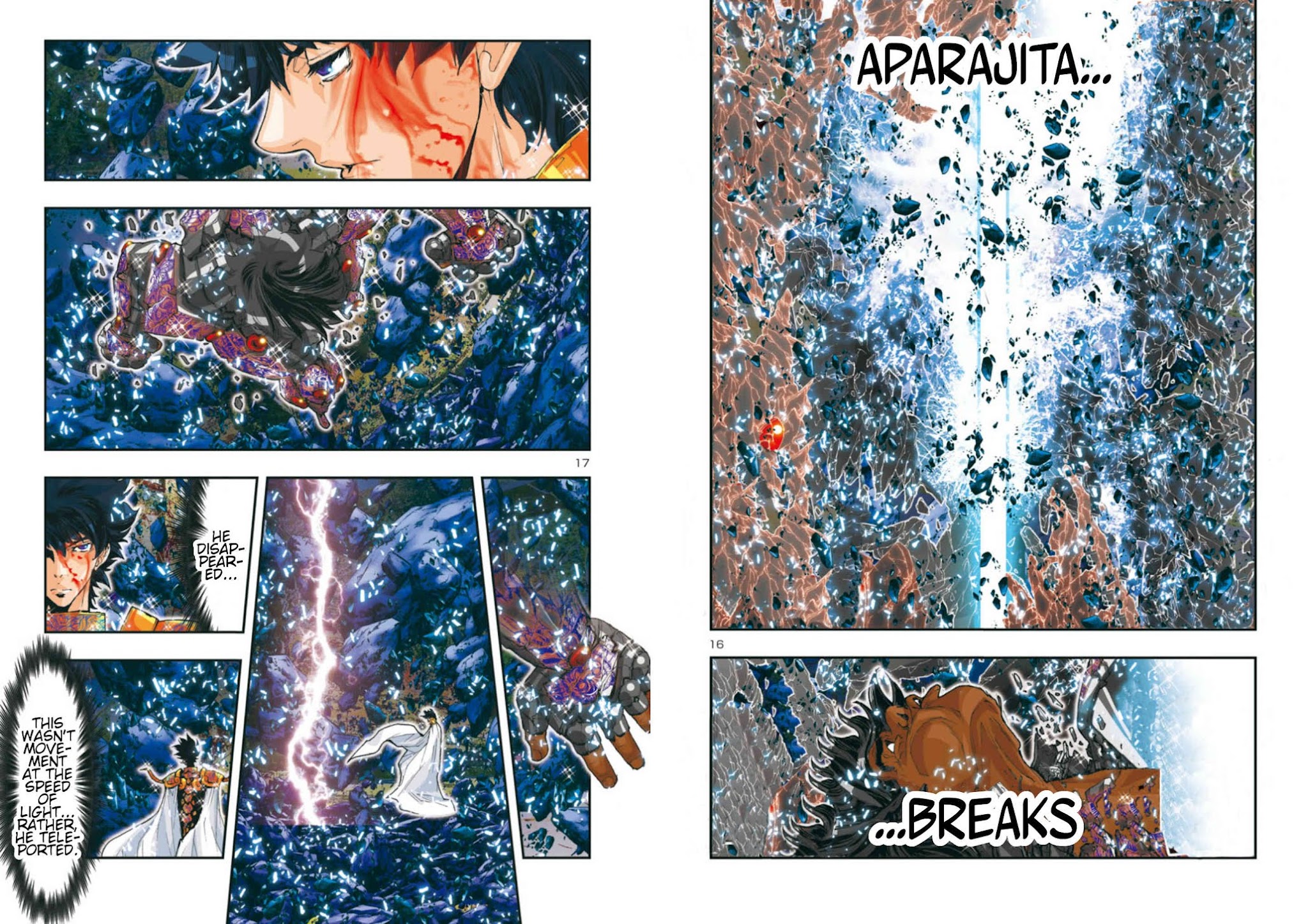 Saint Seiya Episode.G -Assassin- Chapter 62 page 12 - Chapter 62: The Deathblow