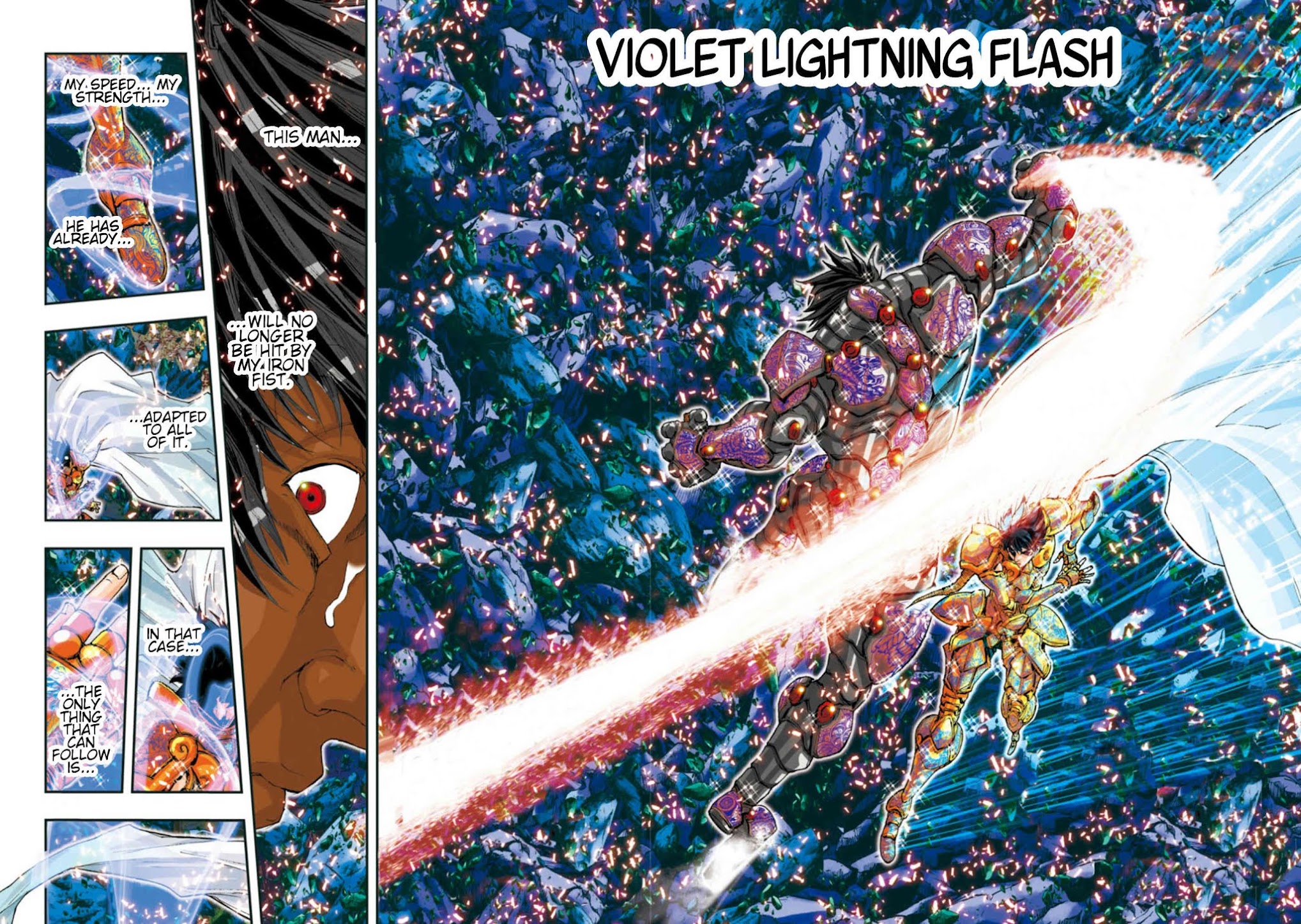 Saint Seiya Episode.G -Assassin- Chapter 62 page 8 - Chapter 62: The Deathblow