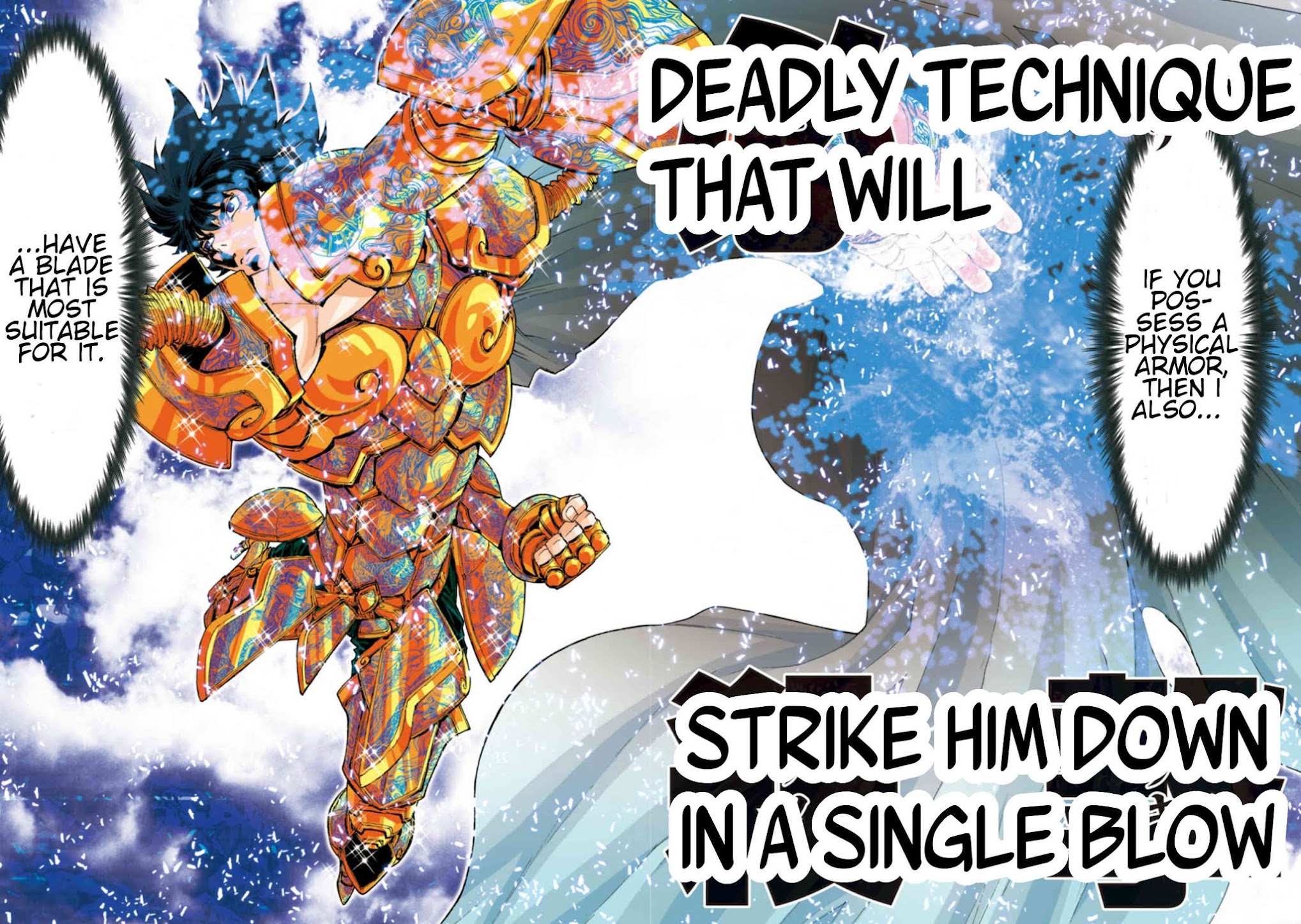 Saint Seiya Episode.G -Assassin- Chapter 62 page 9 - Chapter 62: The Deathblow