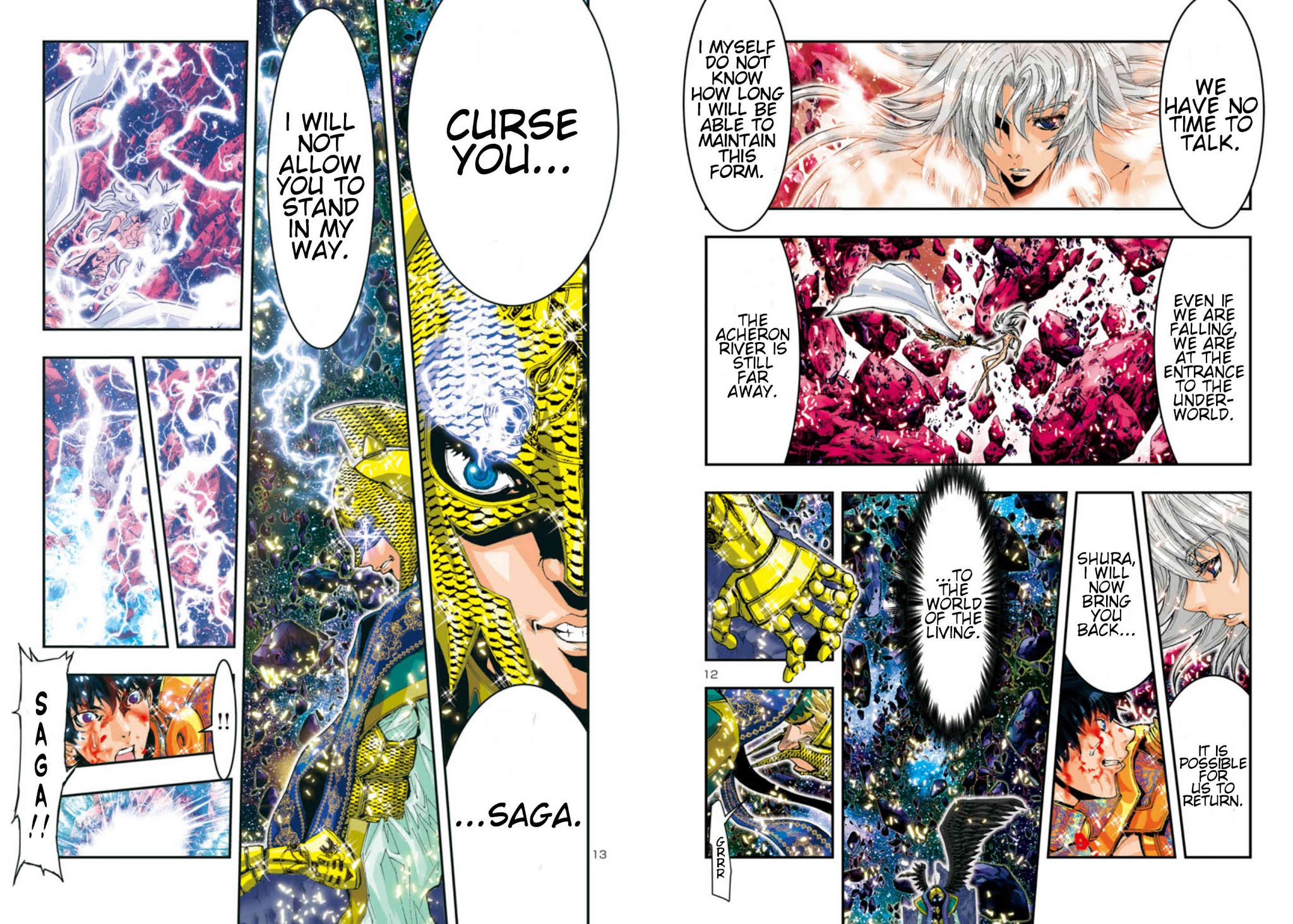 Saint Seiya Episode.G -Assassin- Chapter 63 page 10 - Chapter 63: Shadow of the Underworld
