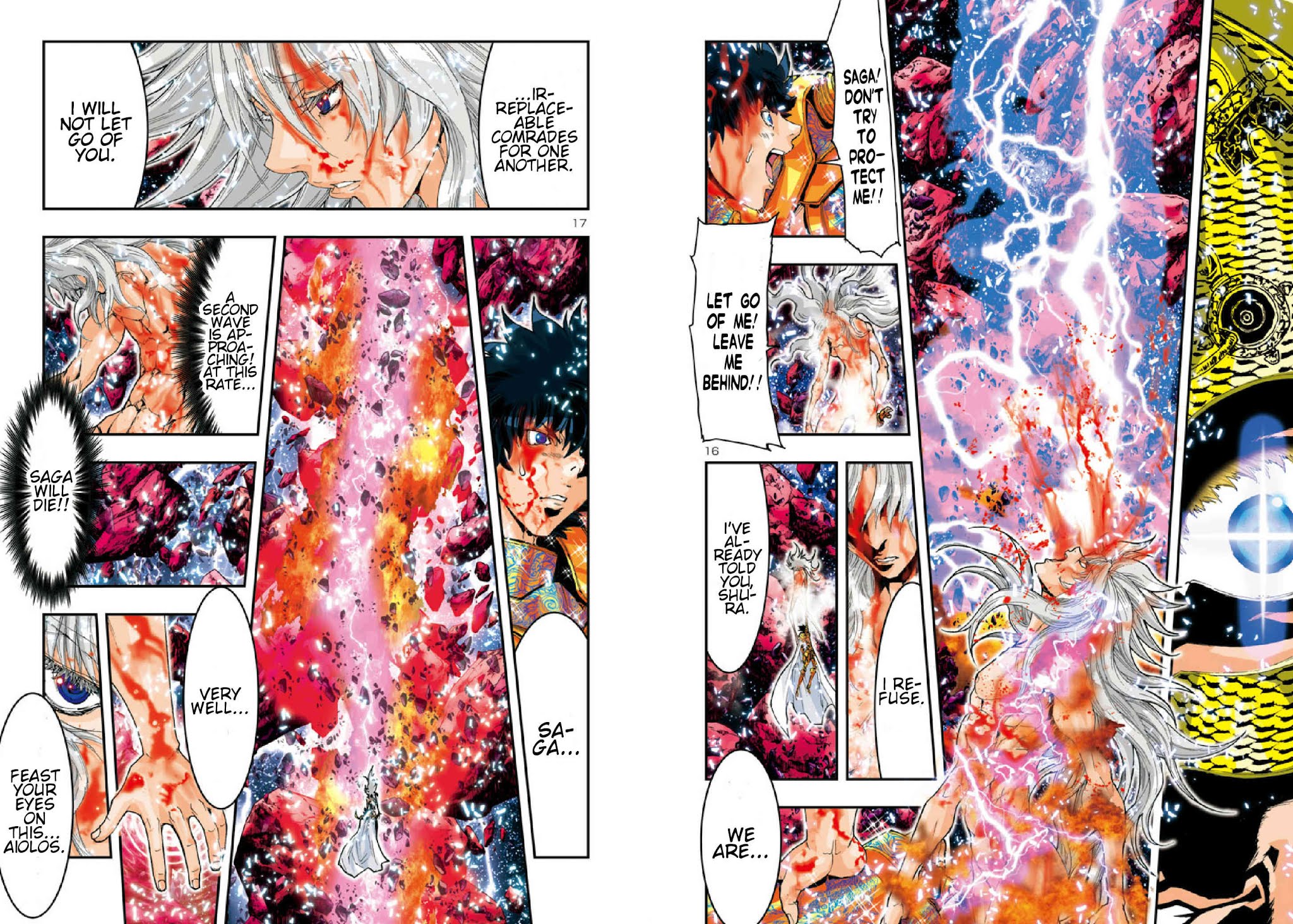 Saint Seiya Episode.G -Assassin- Chapter 63 page 12 - Chapter 63: Shadow of the Underworld