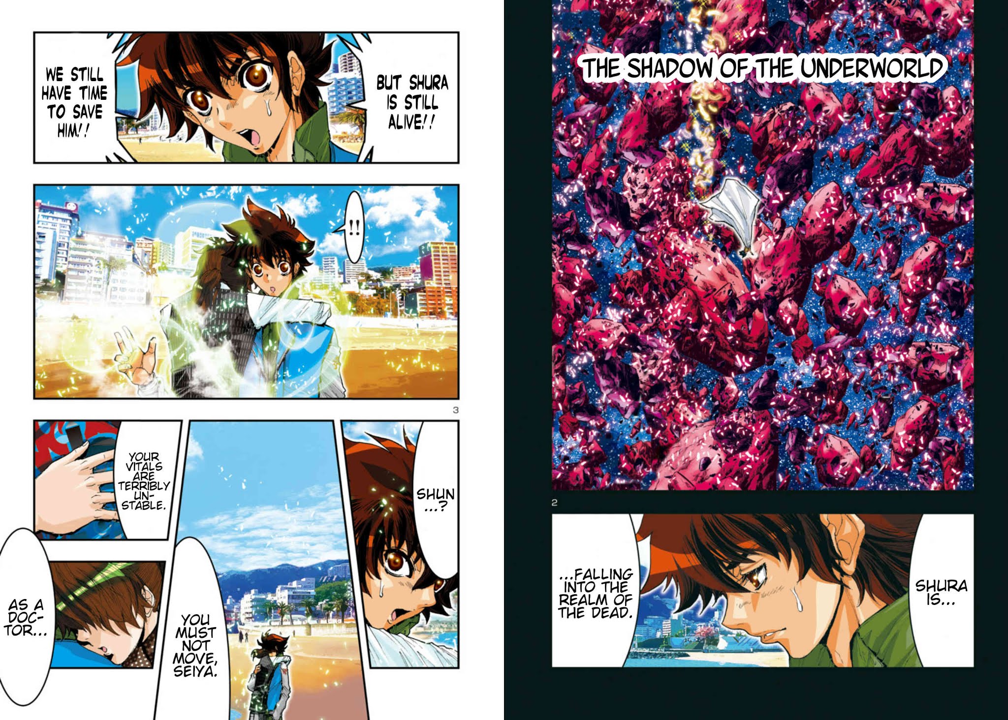 Saint Seiya Episode.G -Assassin- Chapter 63 page 5 - Chapter 63: Shadow of the Underworld