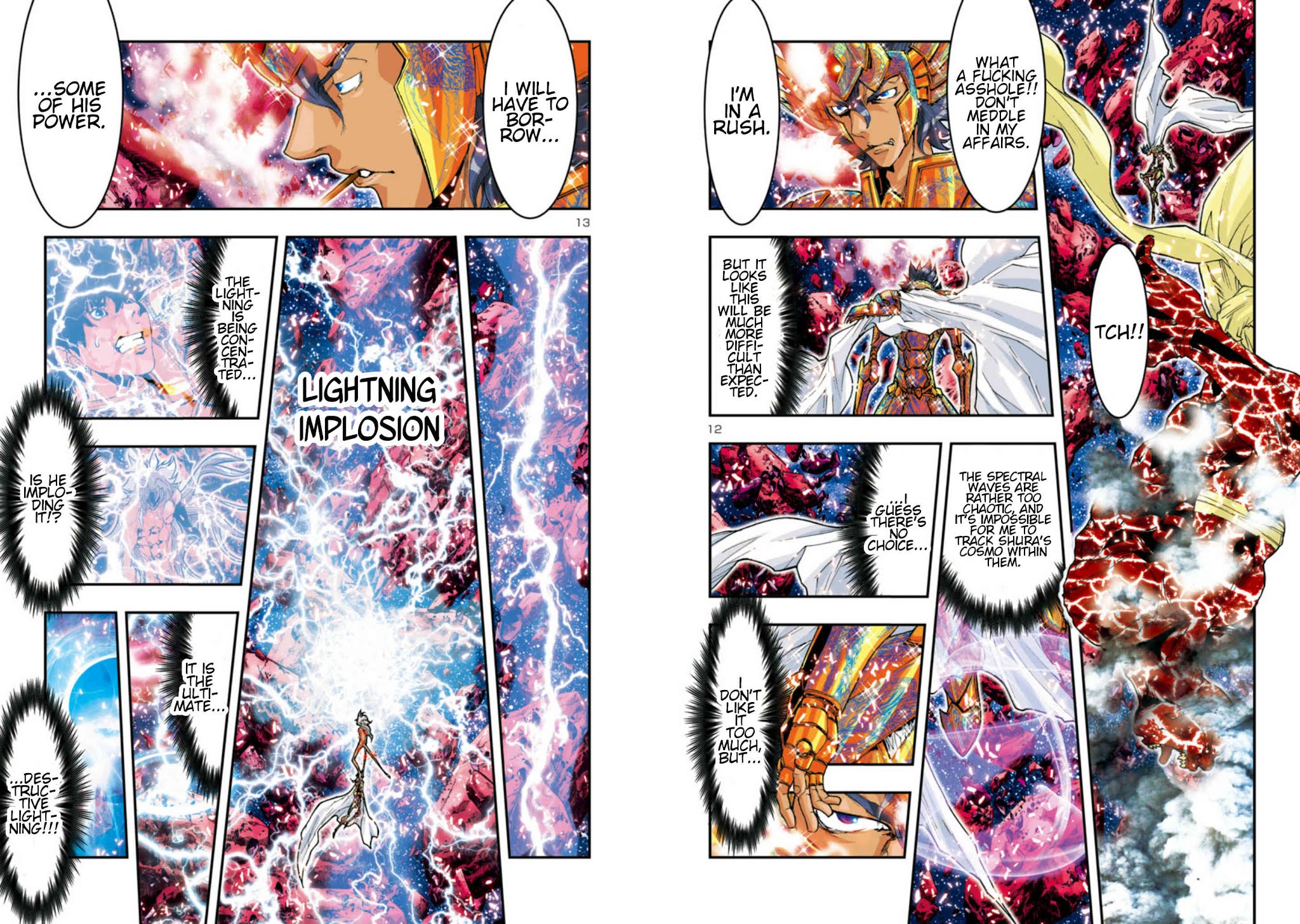 Saint Seiya Episode.G -Assassin- Chapter 64 page 10 - Chapter 64: Oni