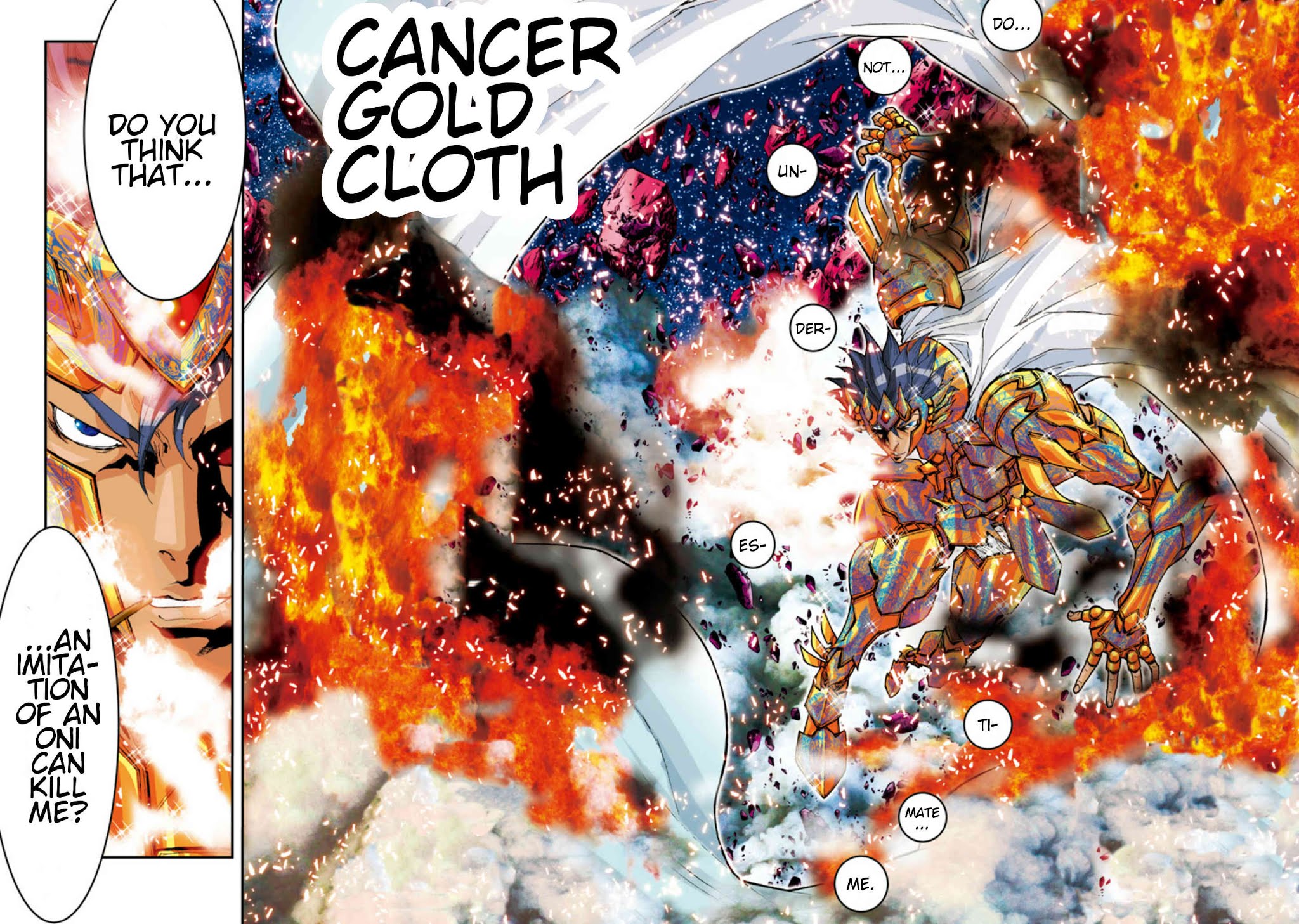 Saint Seiya Episode.G -Assassin- Chapter 64 page 8 - Chapter 64: Oni