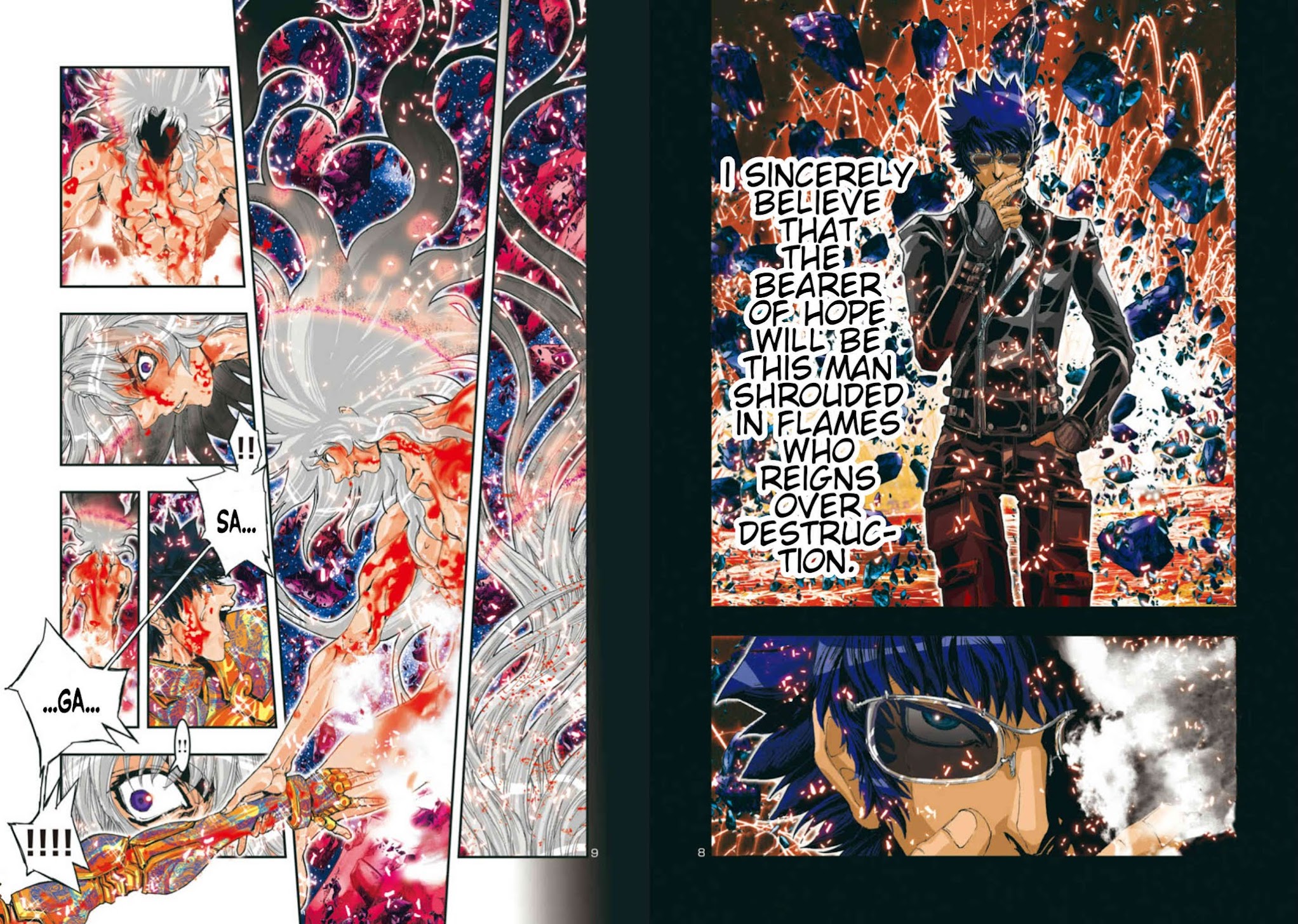 Saint Seiya Episode.G -Assassin- Chapter 65 page 8 - Chapter 65: Hope