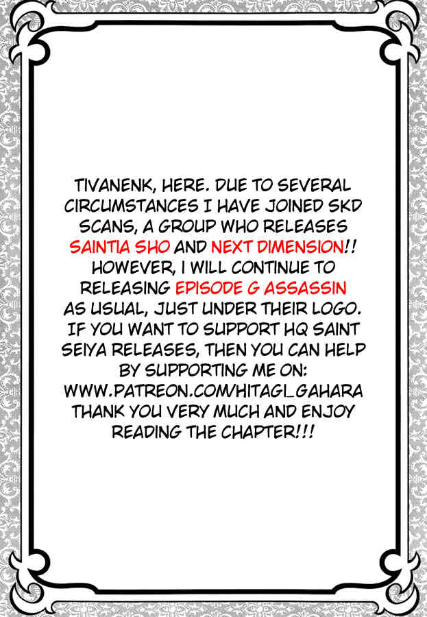 Saint Seiya Episode.G -Assassin- Chapter 66 page 3 - Chapter 66: Reservations