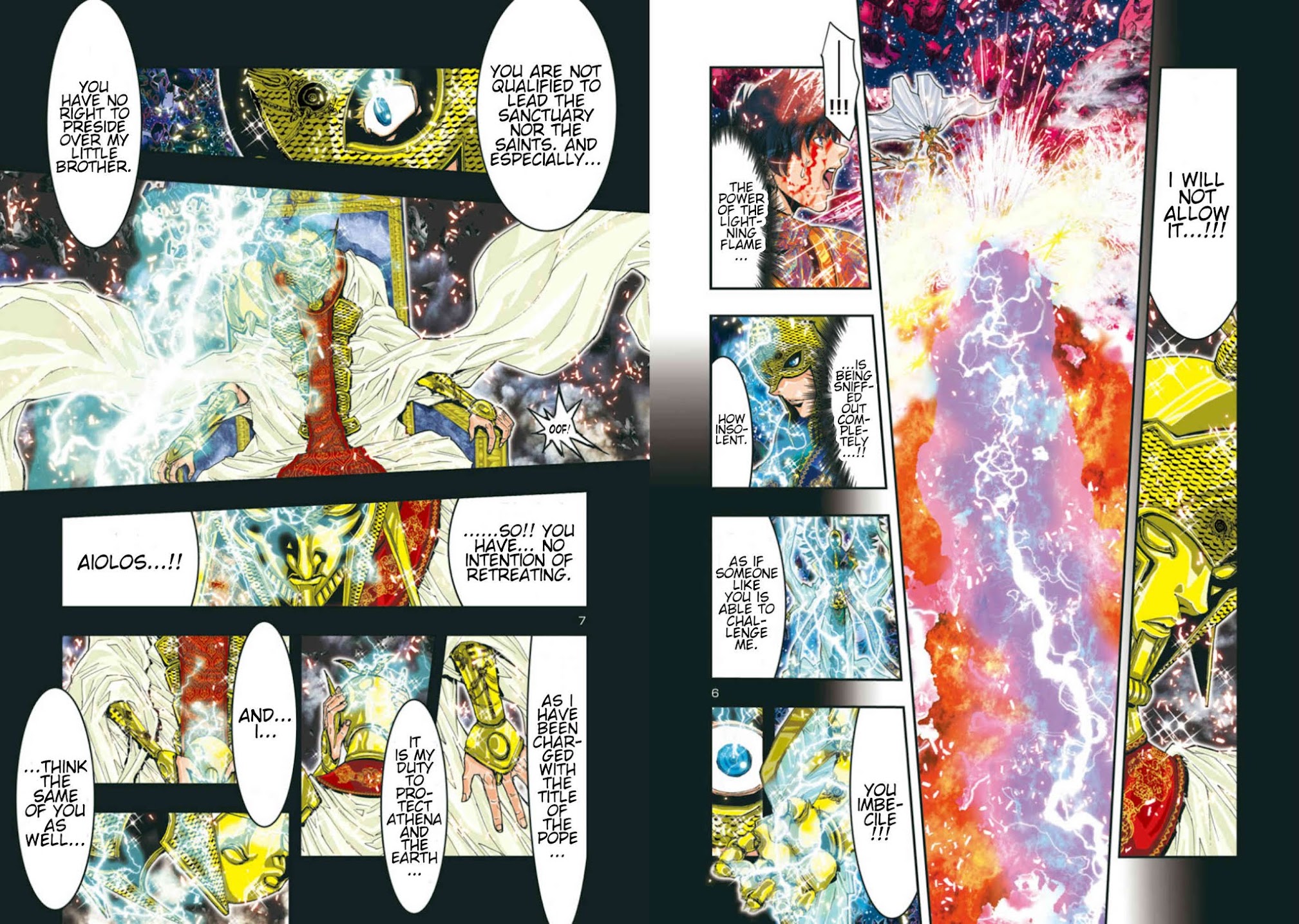 Saint Seiya Episode.G -Assassin- Chapter 66 page 7 - Chapter 66: Reservations