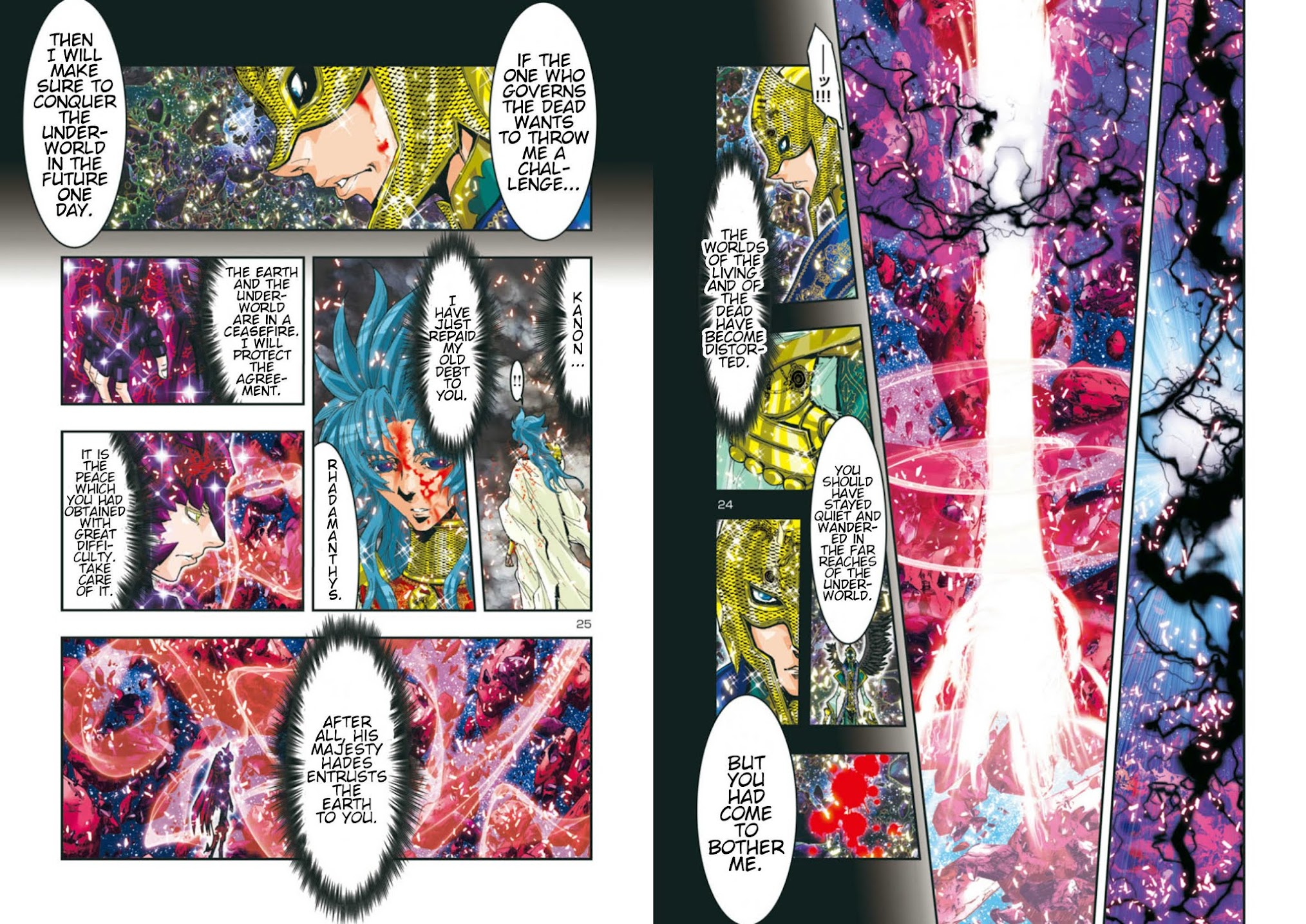 Saint Seiya Episode.G -Assassin- Chapter 67 page 16 - Chapter 67: Soul Friend