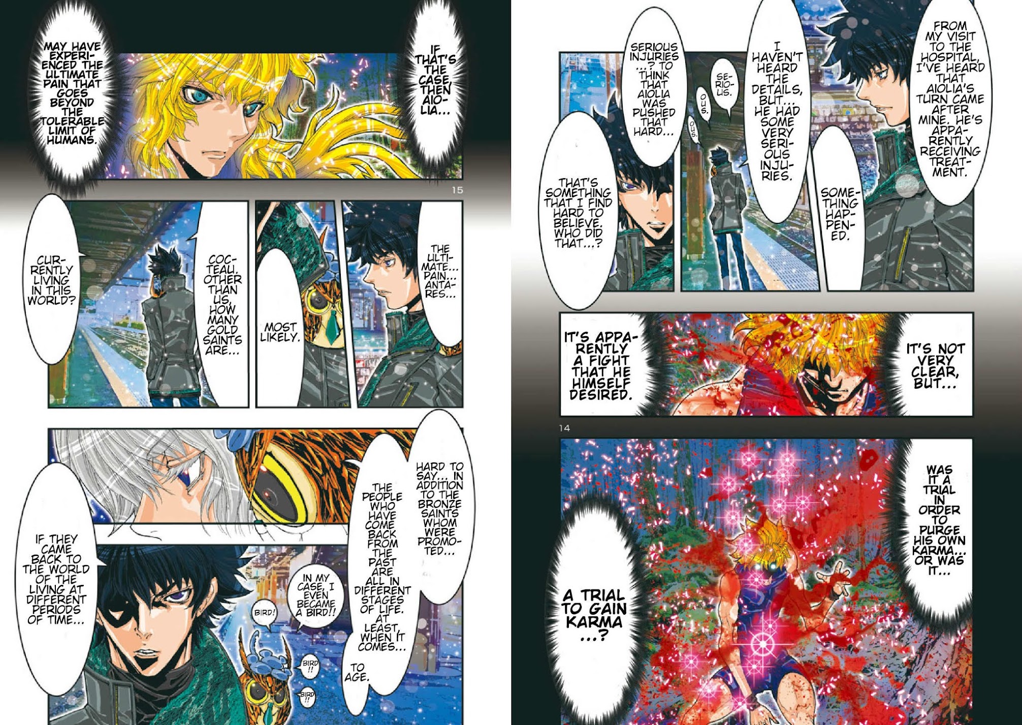 Saint Seiya Episode.G -Assassin- Chapter 68 page 11 - Chapter 68: The One Who Believes