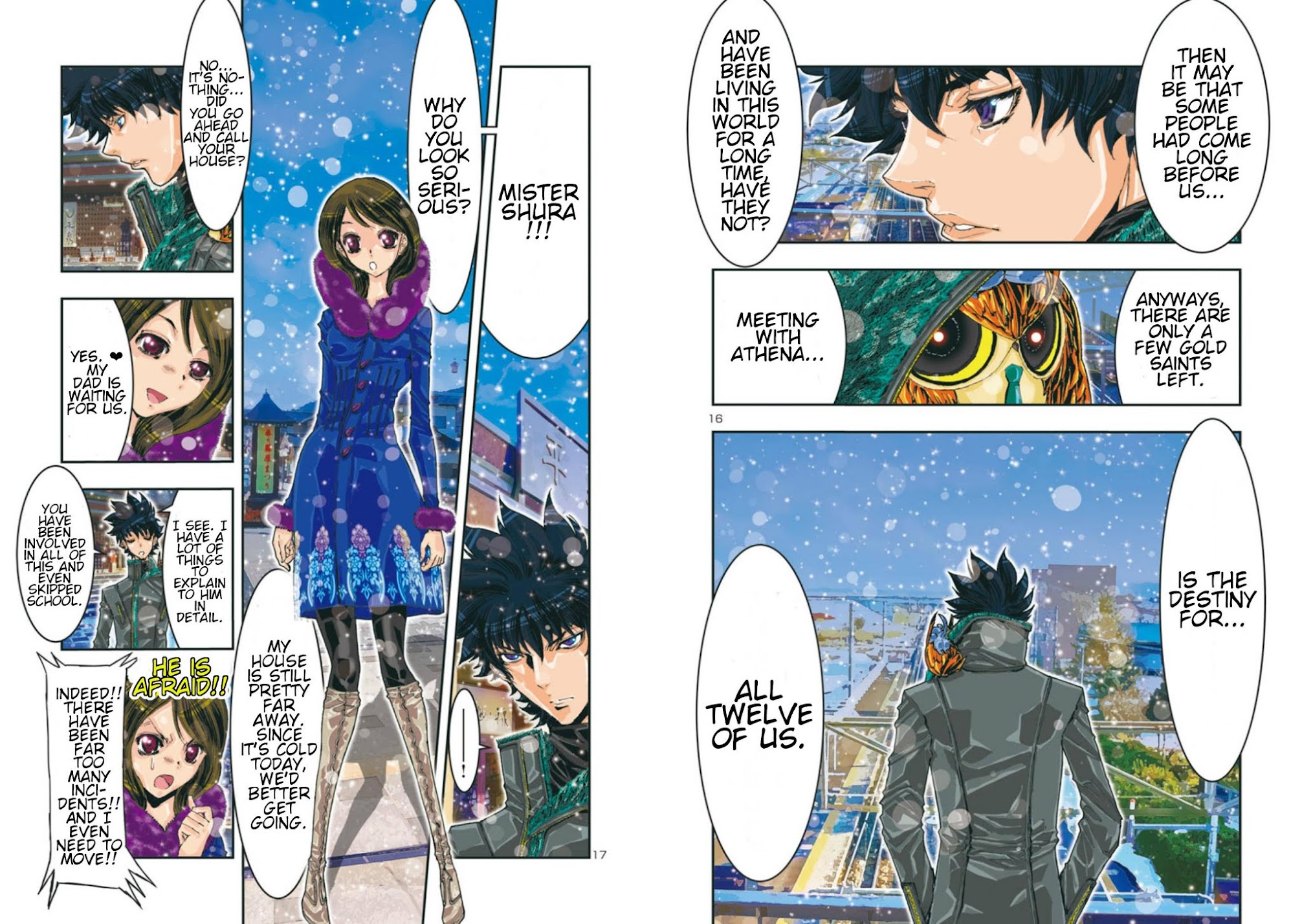 Saint Seiya Episode.G -Assassin- Chapter 68 page 12 - Chapter 68: The One Who Believes