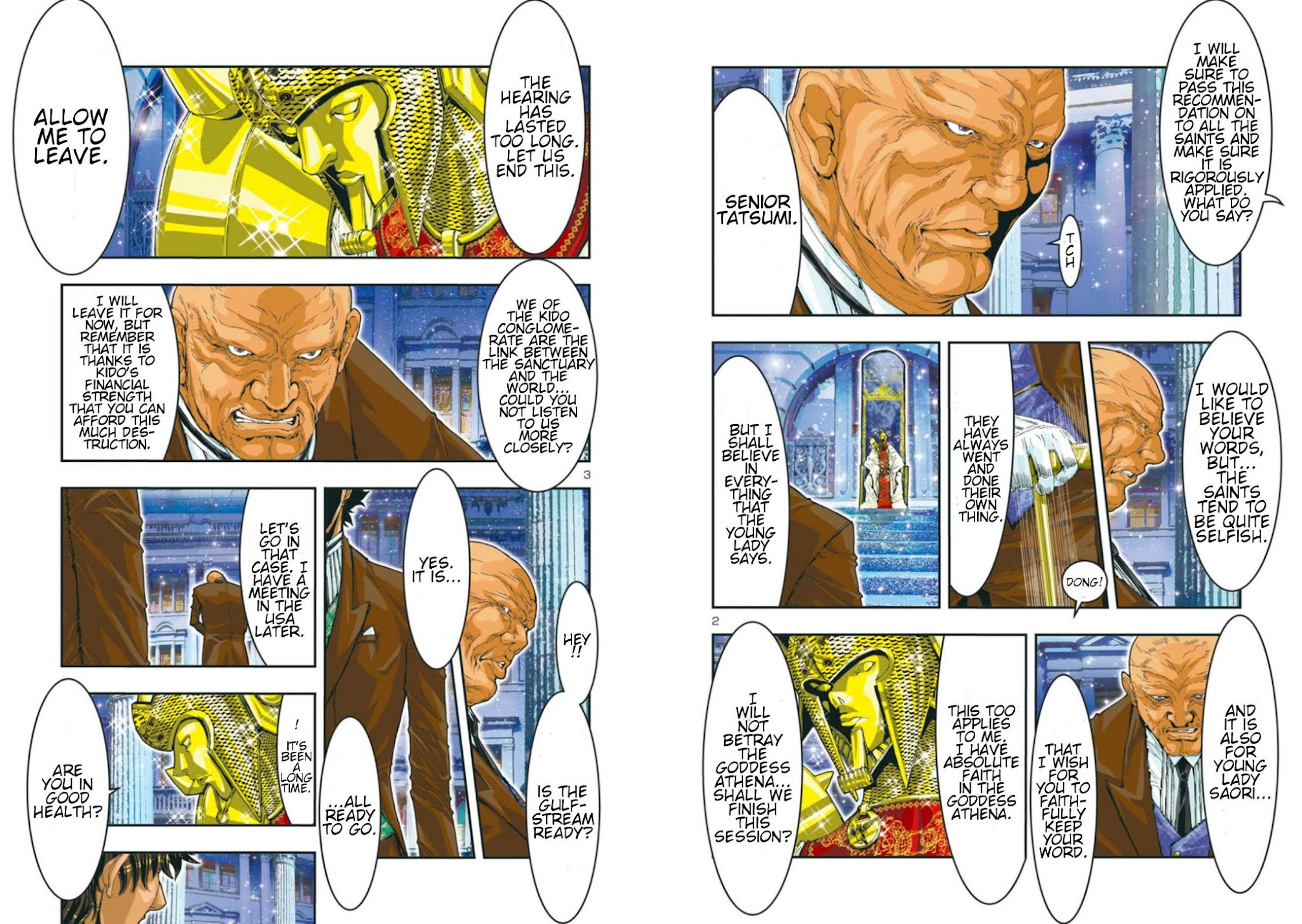 Saint Seiya Episode.G -Assassin- Chapter 68 page 5 - Chapter 68: The One Who Believes