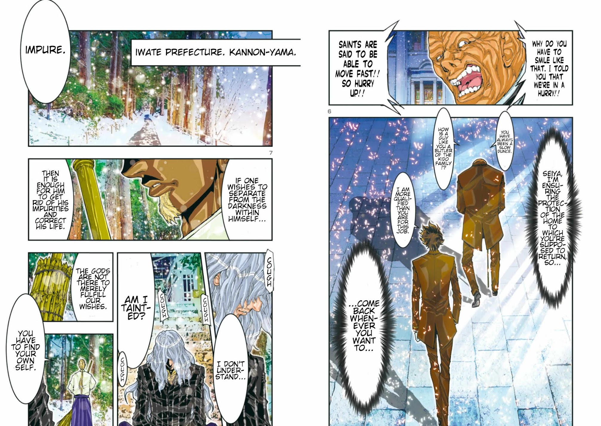 Saint Seiya Episode.G -Assassin- Chapter 68 page 7 - Chapter 68: The One Who Believes