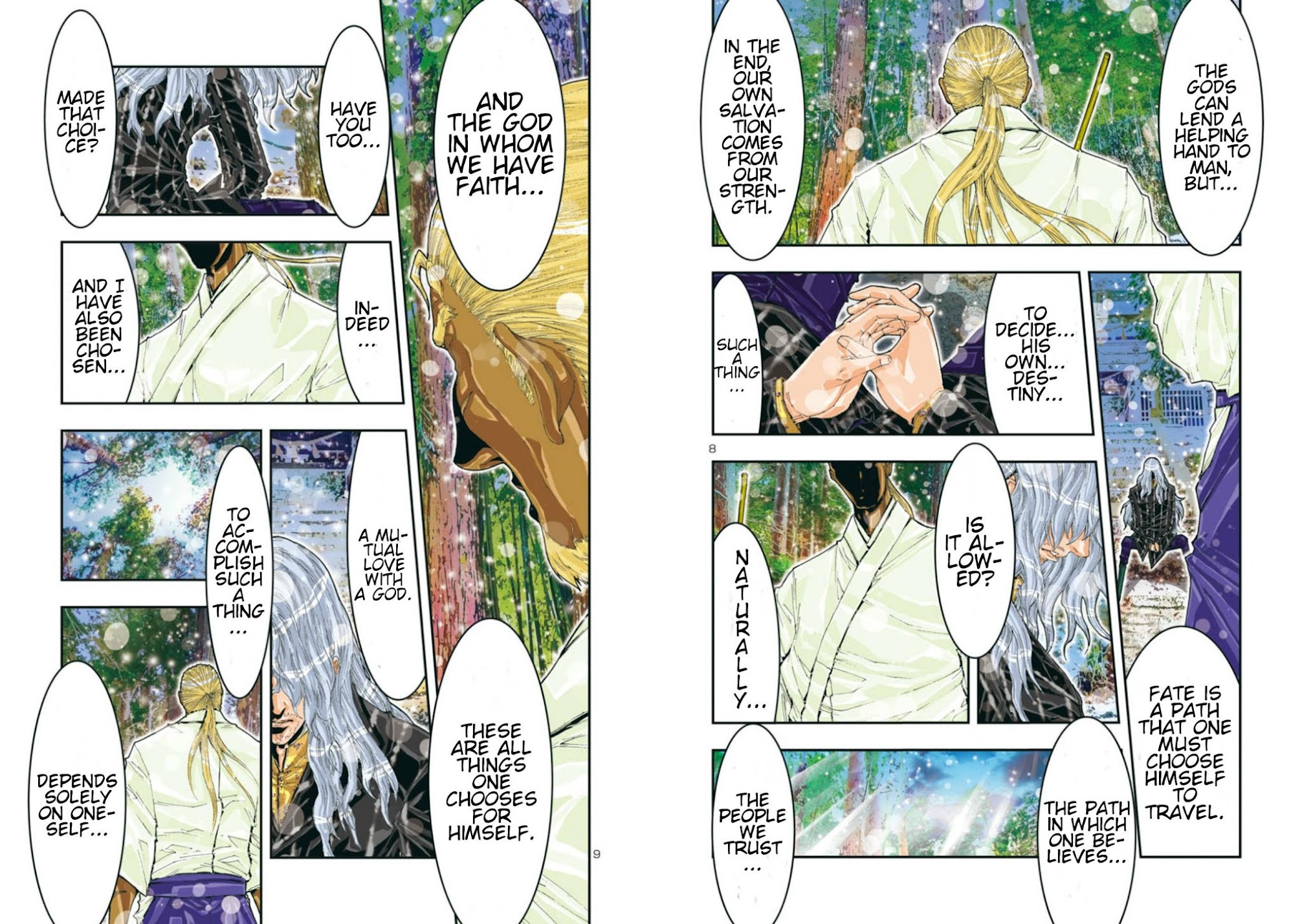 Saint Seiya Episode.G -Assassin- Chapter 68 page 8 - Chapter 68: The One Who Believes