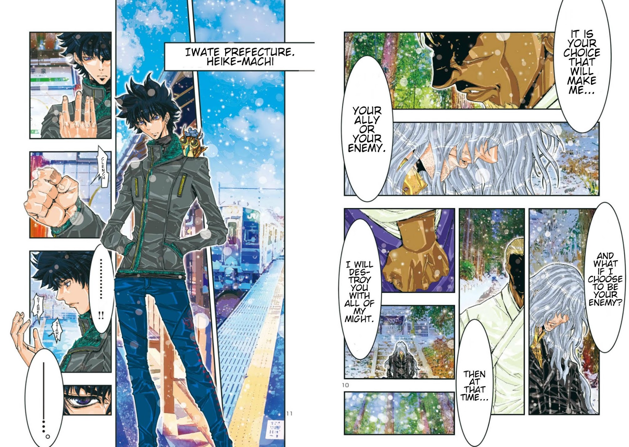 Saint Seiya Episode.G -Assassin- Chapter 68 page 9 - Chapter 68: The One Who Believes