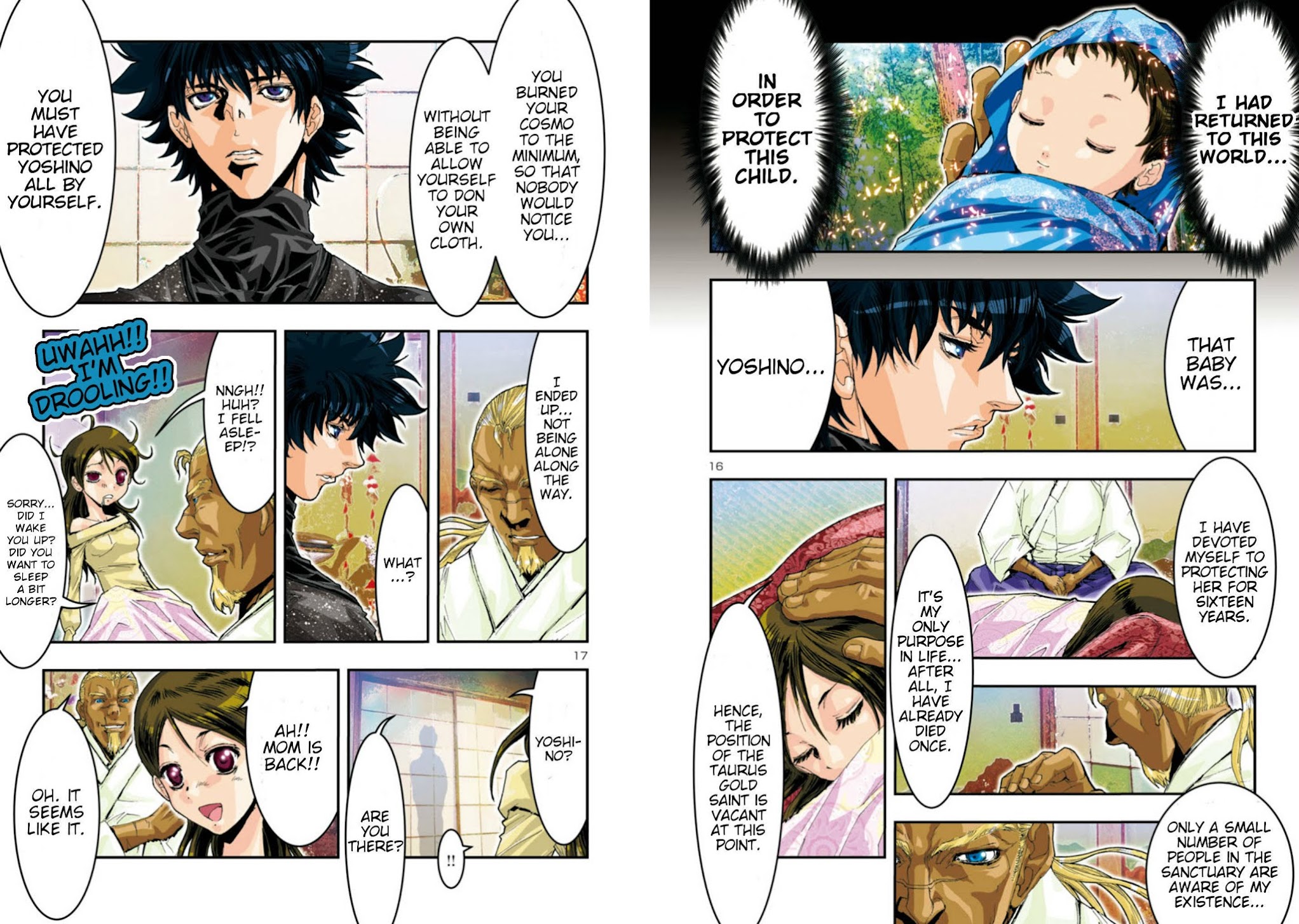 Saint Seiya Episode.G -Assassin- Chapter 69 page 12 - Chapter 69: Soba