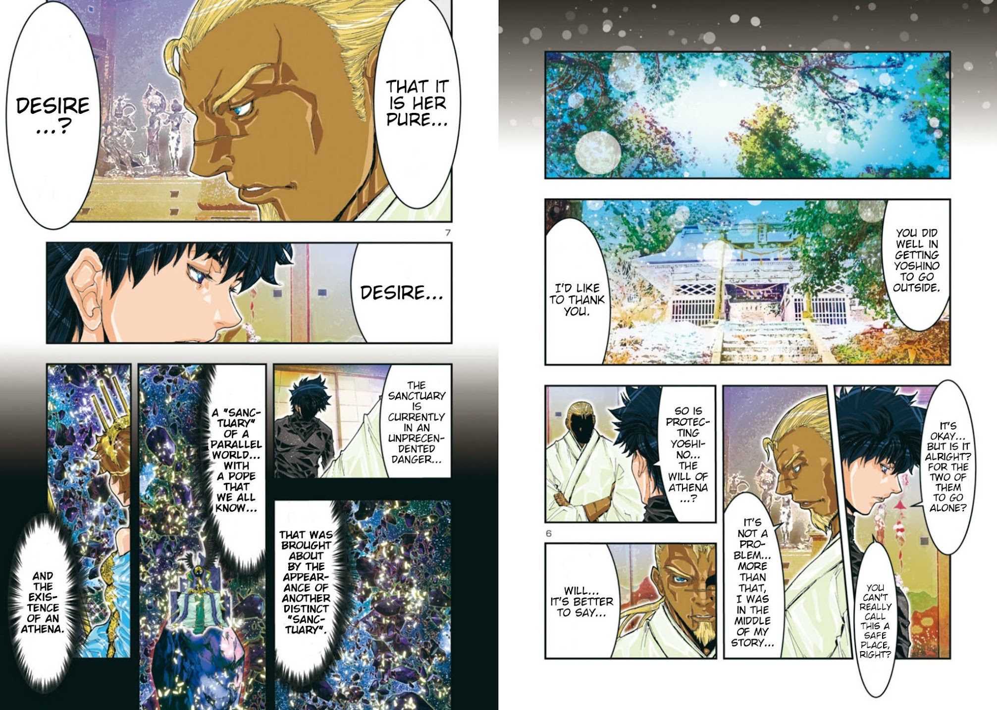 Saint Seiya Episode.G -Assassin- Chapter 70 page 7 - Chapter 70: Spare