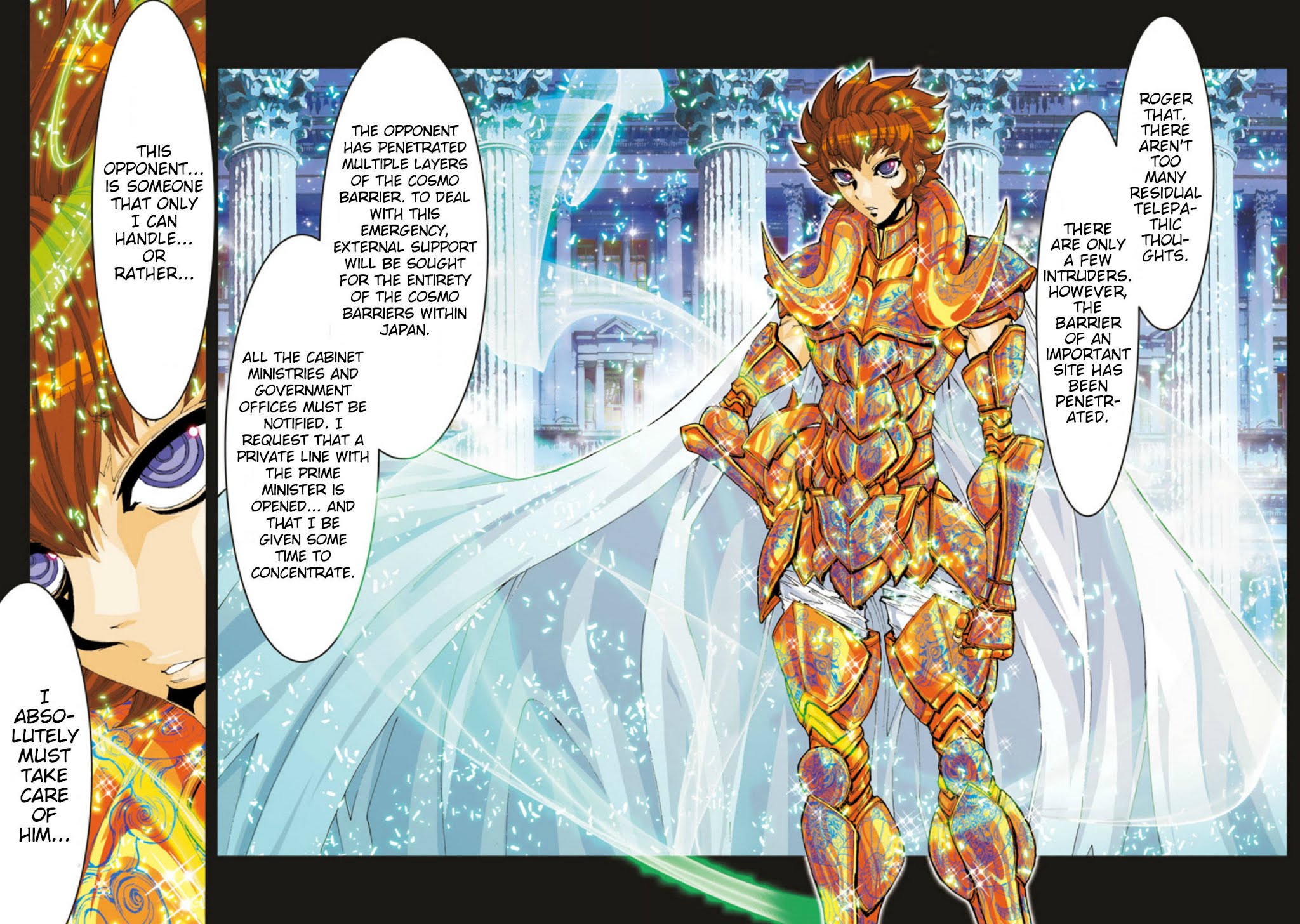 Saint Seiya Episode.G -Assassin- Chapter 71 page 11 - Chapter 71: The Worst Situation