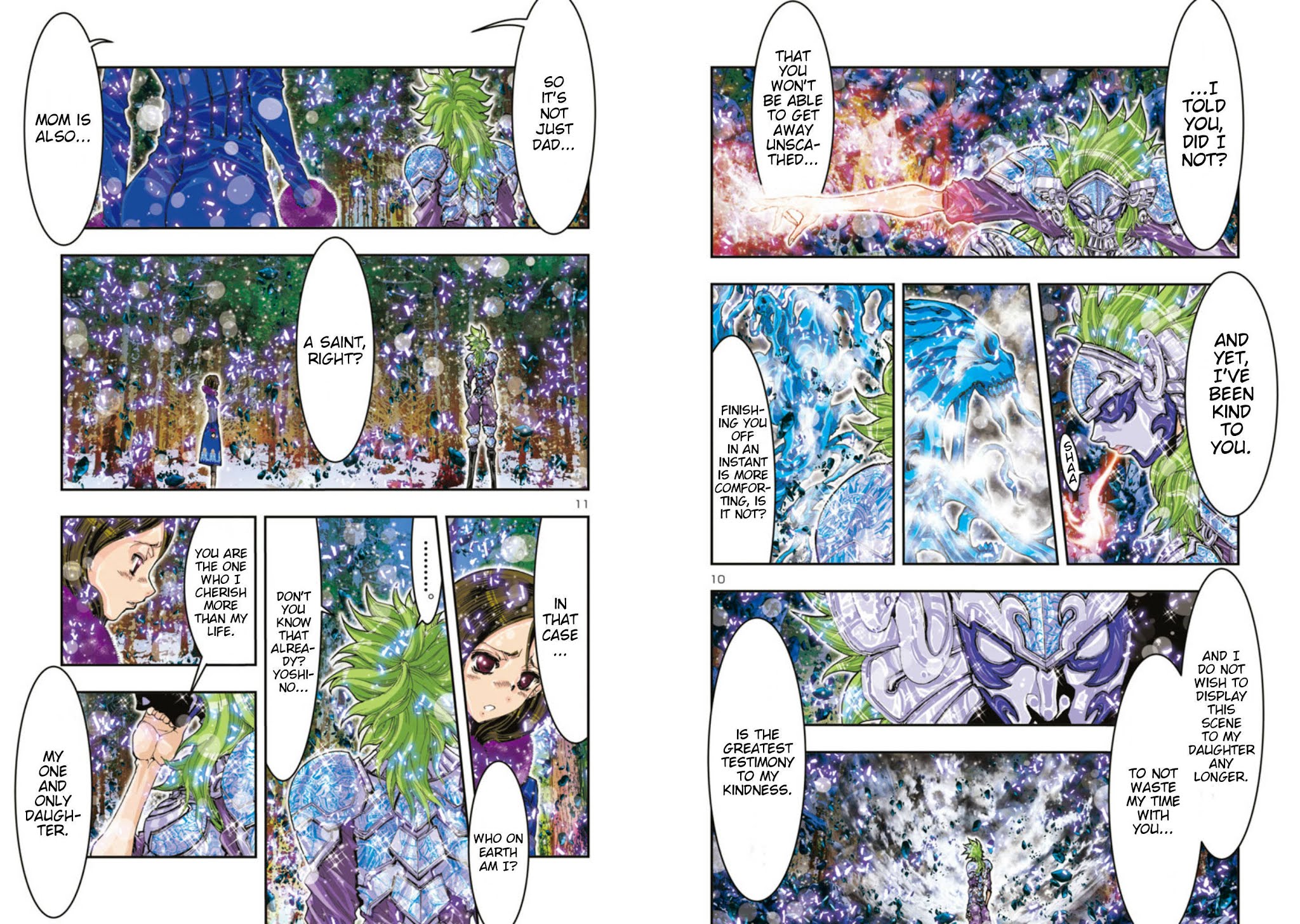 Saint Seiya Episode.G -Assassin- Chapter 71 page 9 - Chapter 71: The Worst Situation