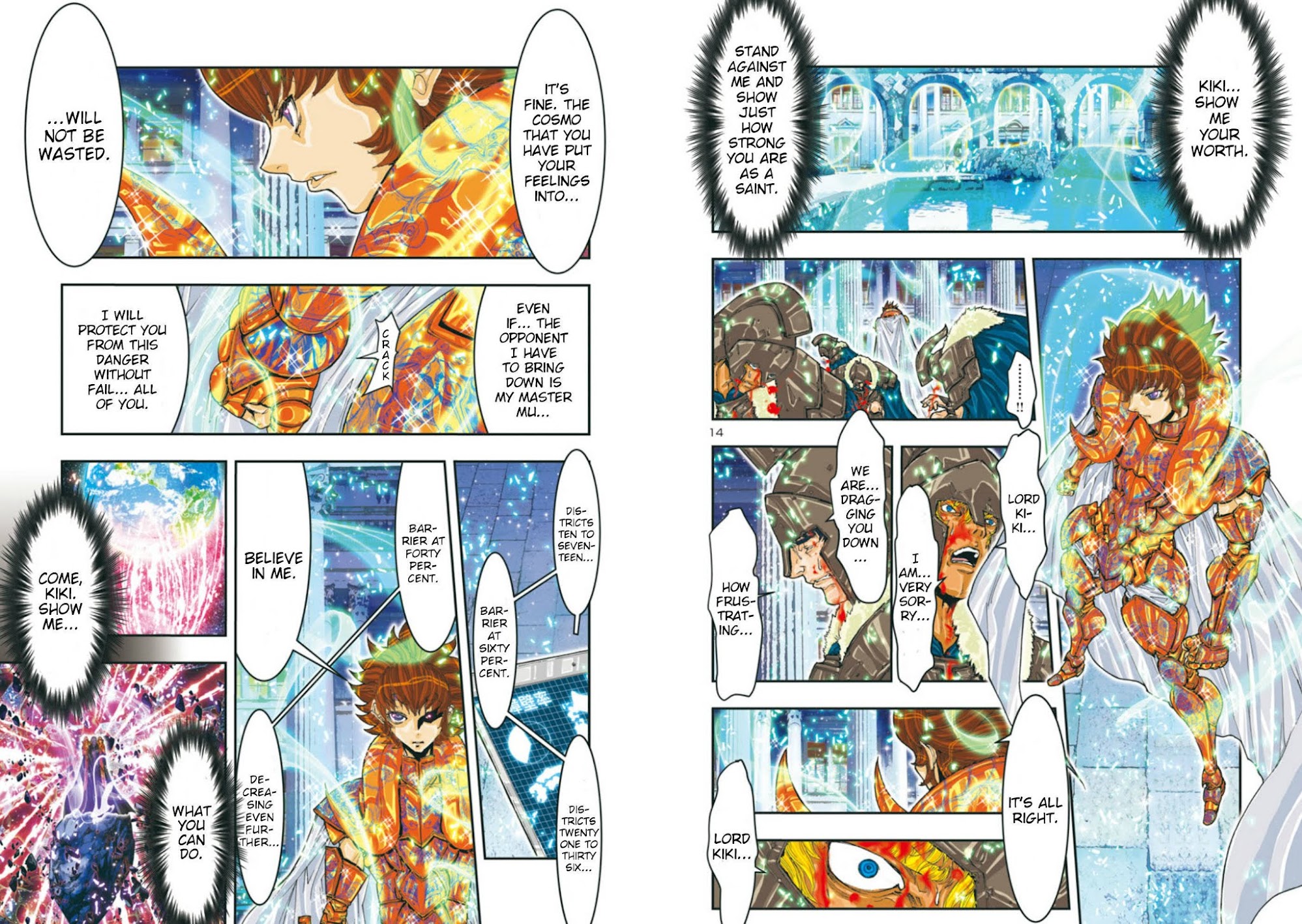 Saint Seiya Episode.G -Assassin- Chapter 72 page 11 - Chapter 72: Three Generations of Masters and Disciples