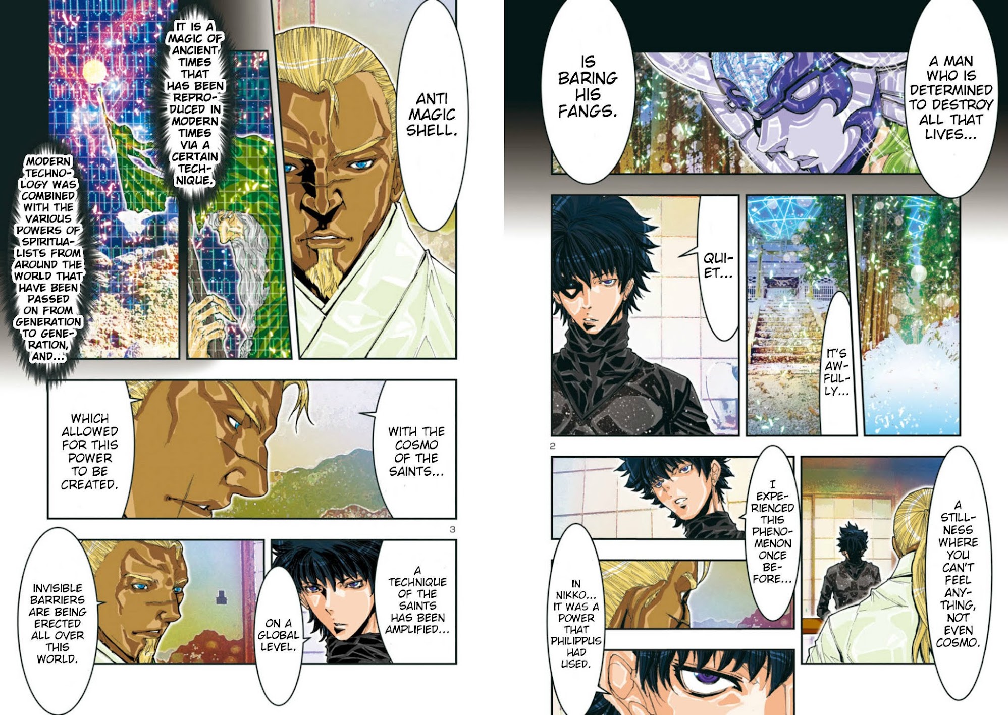 Saint Seiya Episode.G -Assassin- Chapter 73 page 5 - Chapter 73: Meteor