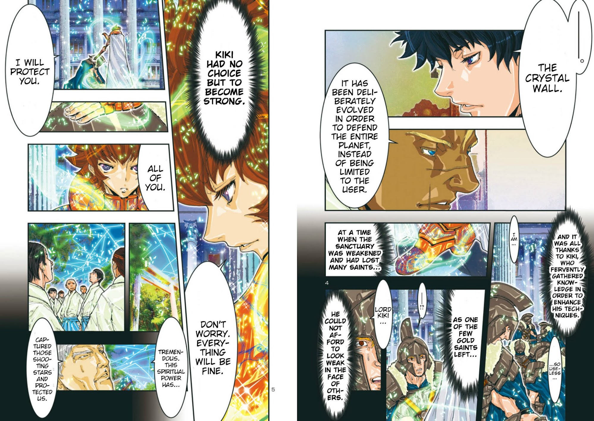 Saint Seiya Episode.G -Assassin- Chapter 73 page 6 - Chapter 73: Meteor