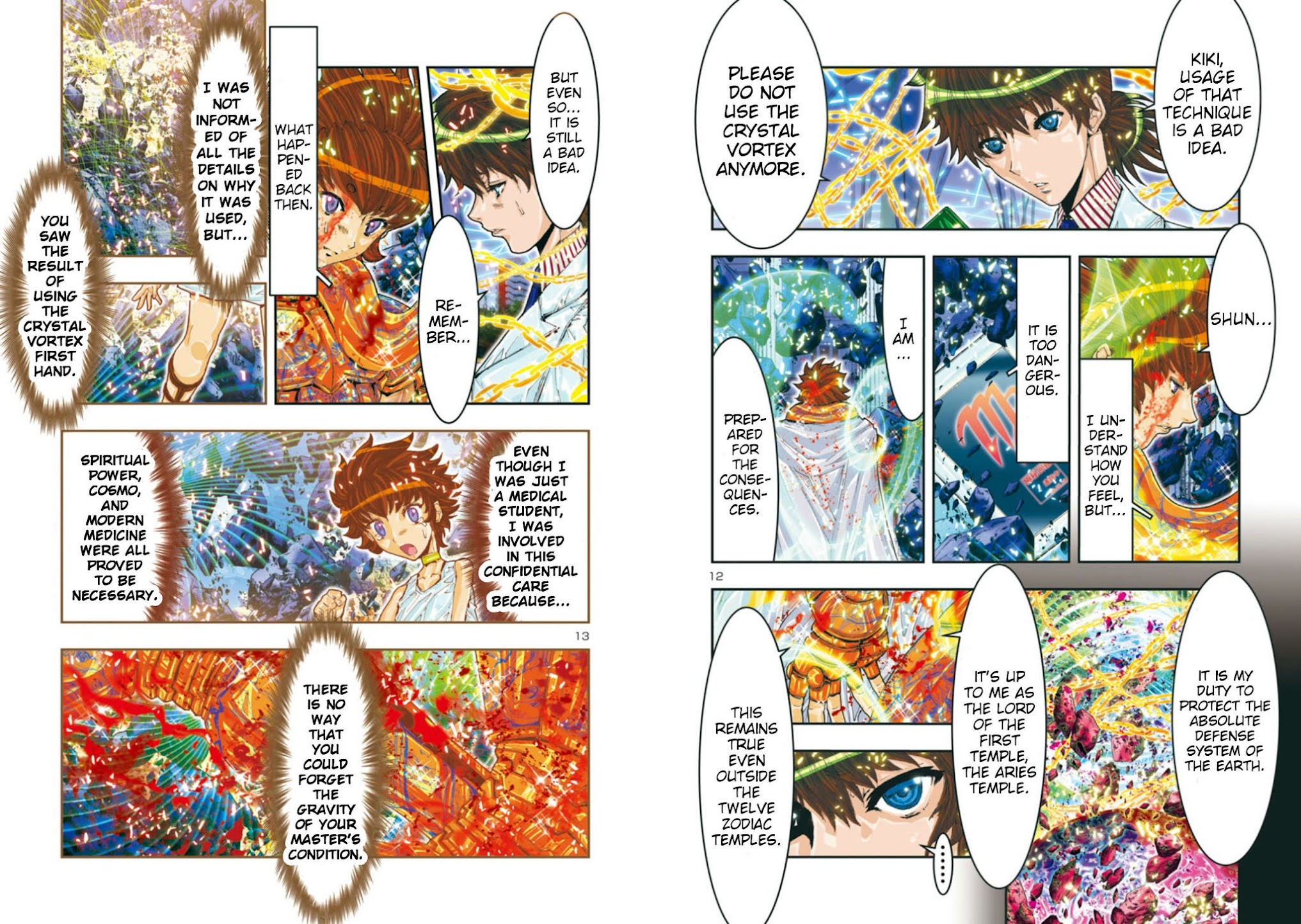 Saint Seiya Episode.G -Assassin- Chapter 74 page 10 - Chapter 74: Breakage Point