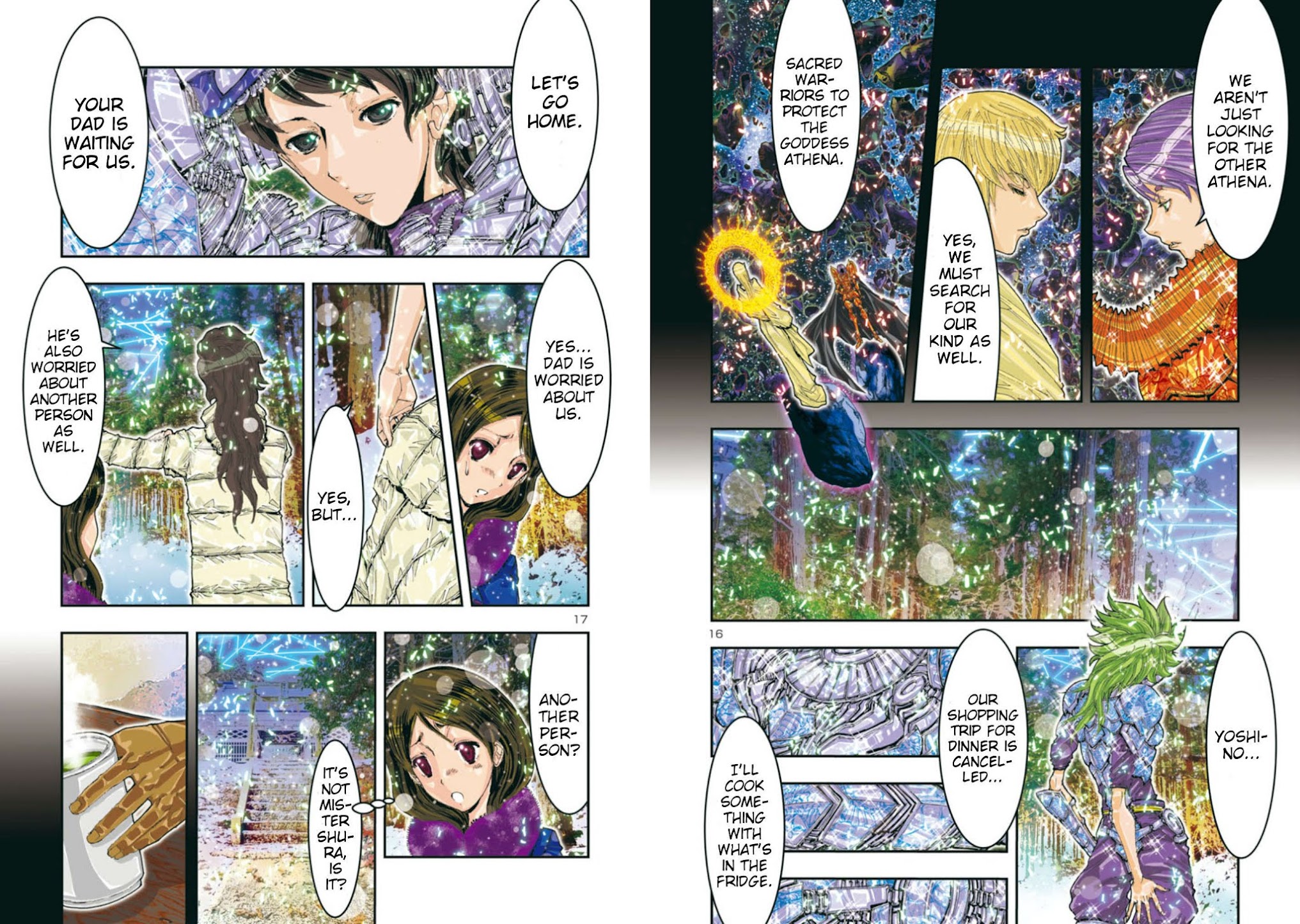 Saint Seiya Episode.G -Assassin- Chapter 74 page 12 - Chapter 74: Breakage Point