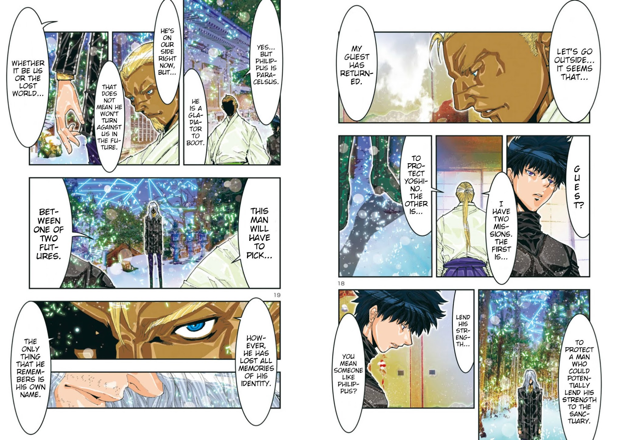 Saint Seiya Episode.G -Assassin- Chapter 74 page 13 - Chapter 74: Breakage Point