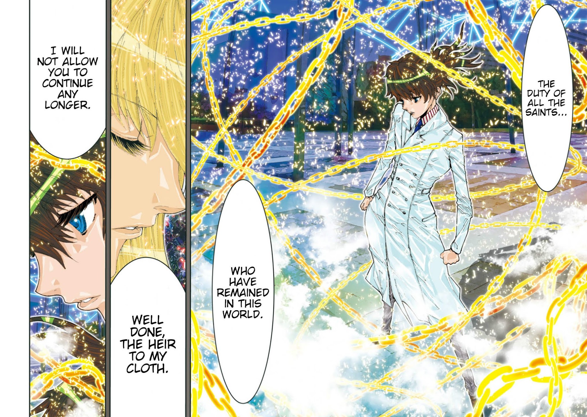 Saint Seiya Episode.G -Assassin- Chapter 74 page 9 - Chapter 74: Breakage Point