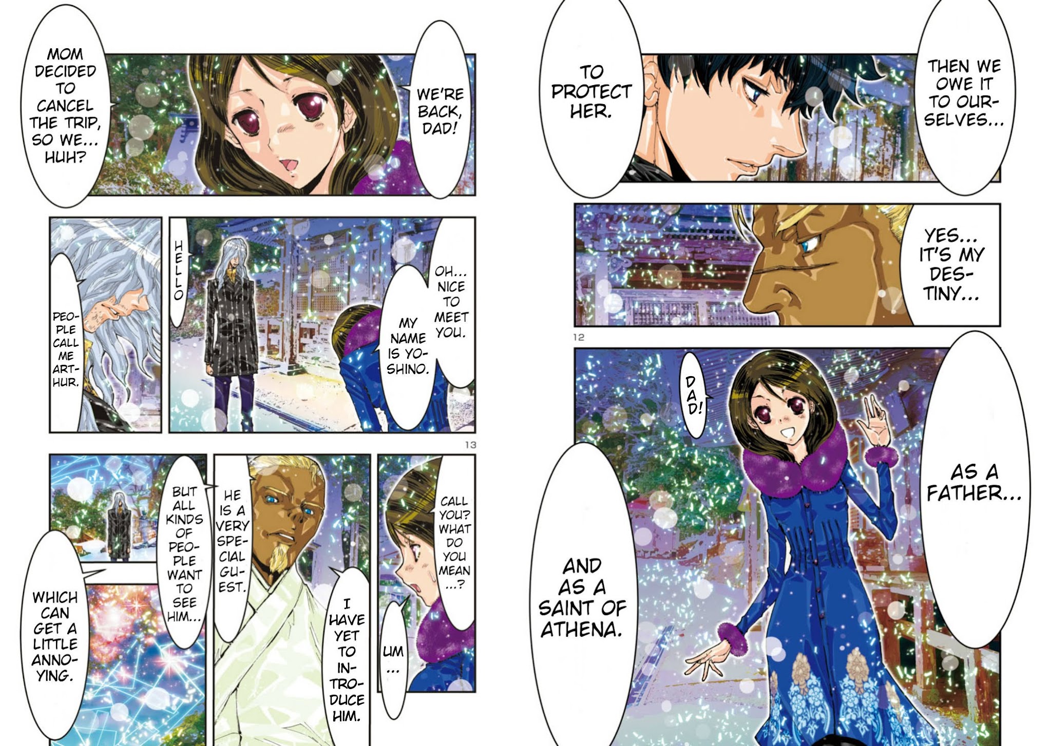 Saint Seiya Episode.G -Assassin- Chapter 75 page 10 - Chapter 75: Arthur