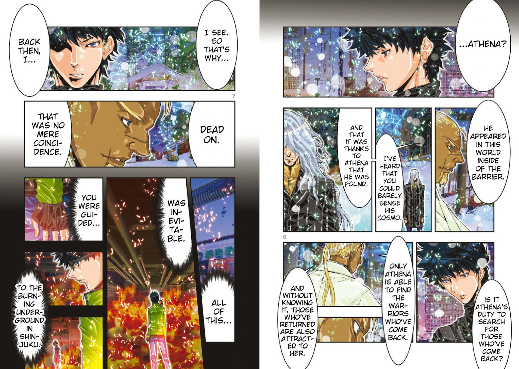 Saint Seiya Episode.G -Assassin- Chapter 75 page 7 - Chapter 75: Arthur