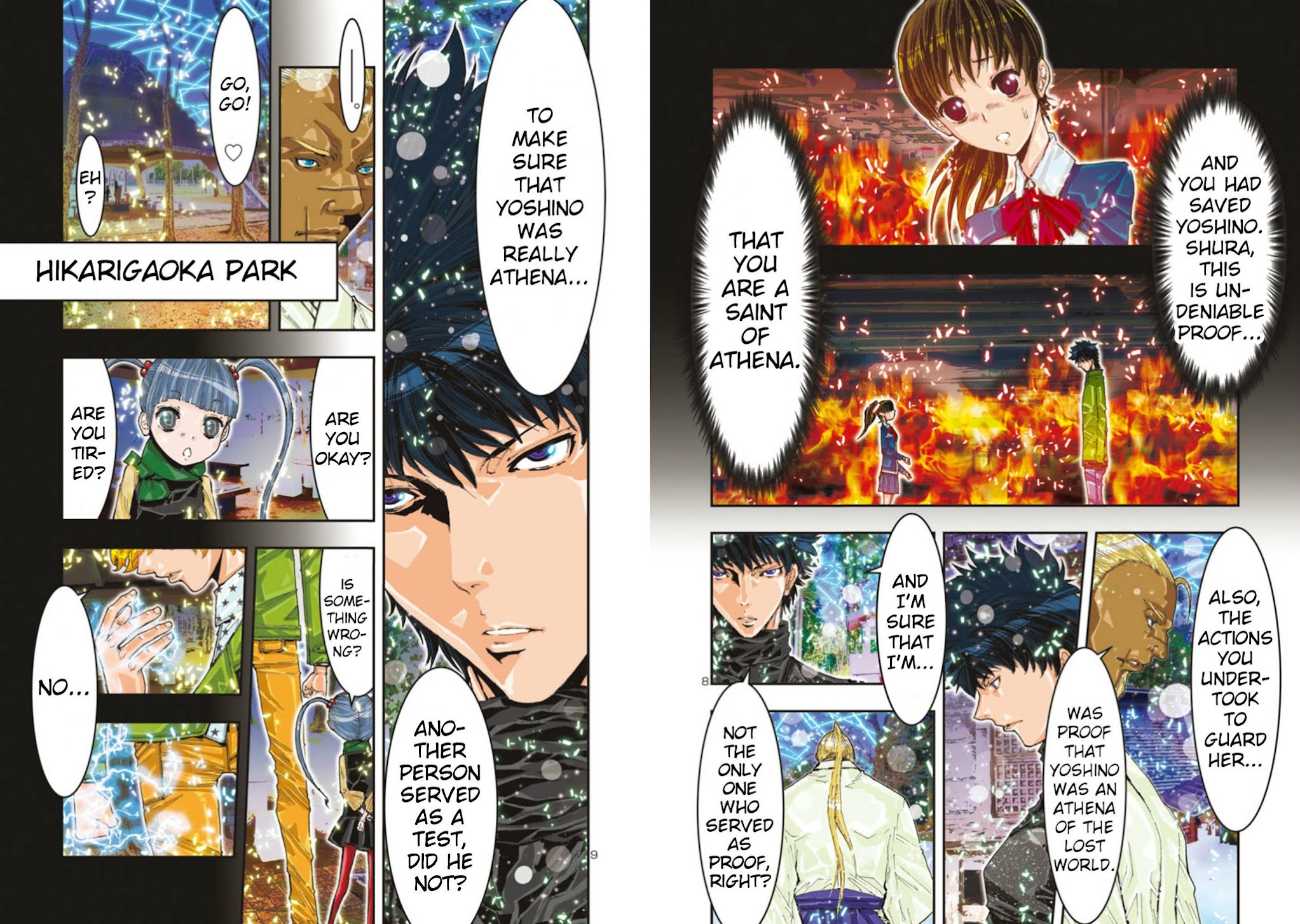 Saint Seiya Episode.G -Assassin- Chapter 75 page 8 - Chapter 75: Arthur