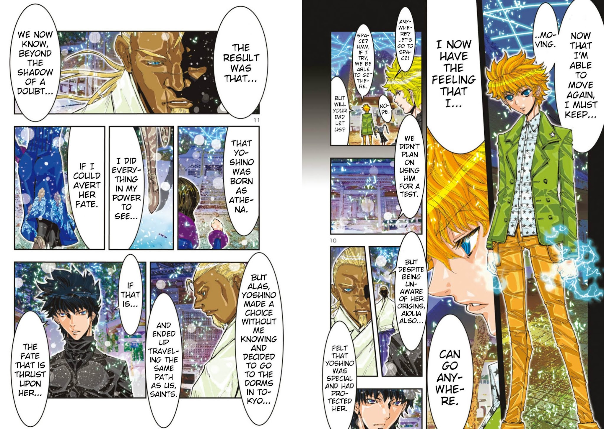 Saint Seiya Episode.G -Assassin- Chapter 75 page 9 - Chapter 75: Arthur