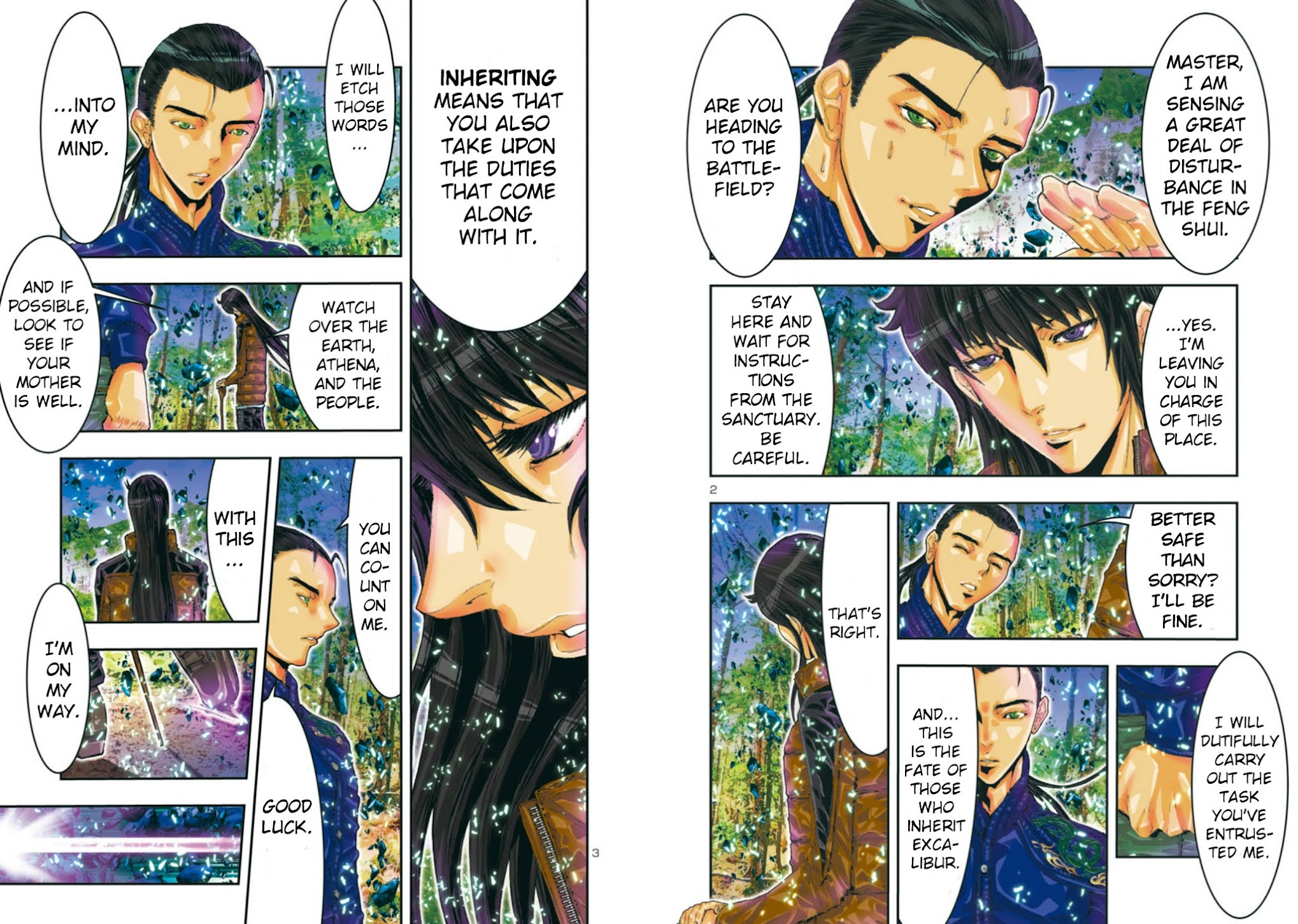 Saint Seiya Episode.G -Assassin- Chapter 77 page 5 - Chapter 77: To Never Retreat