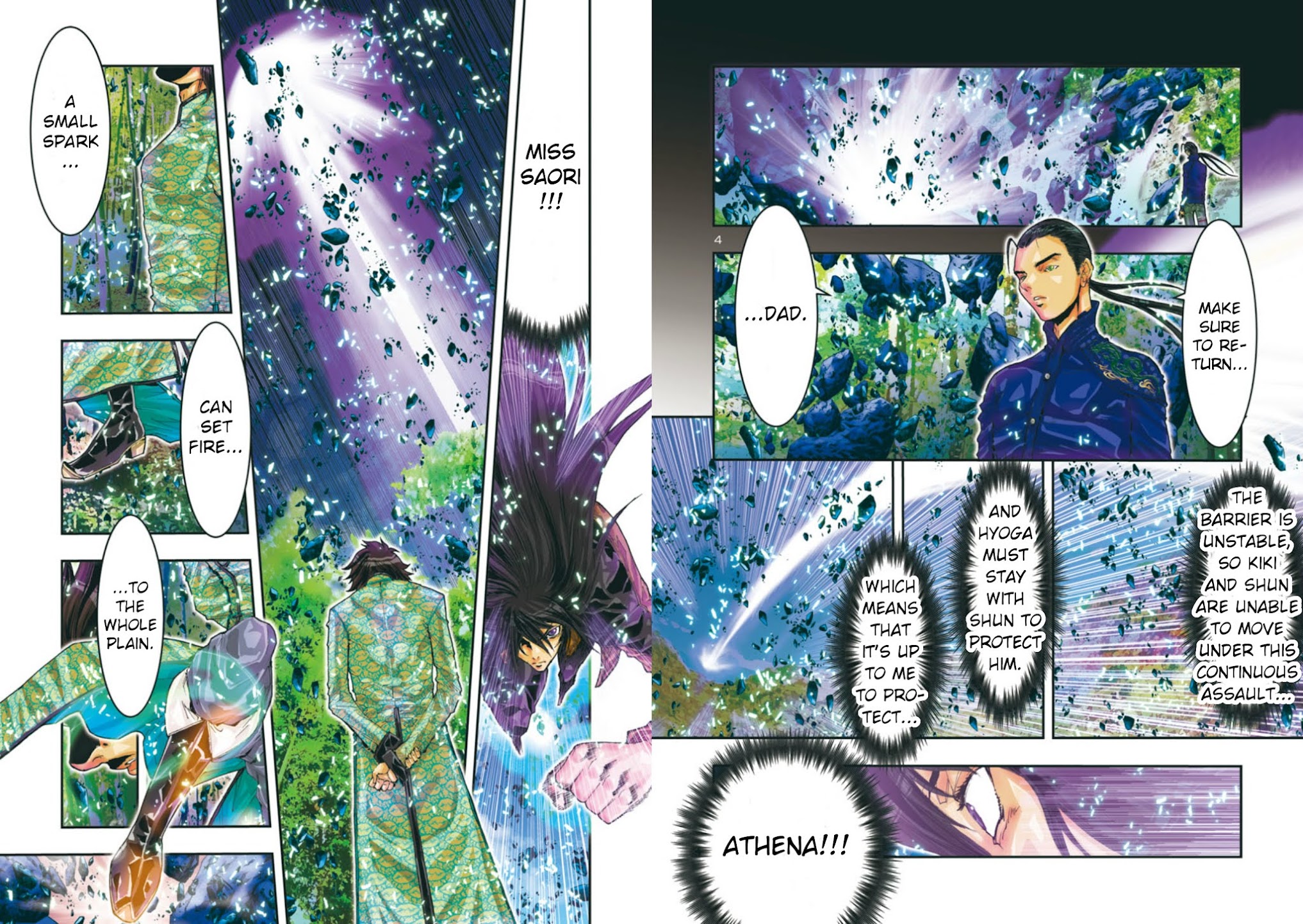 Saint Seiya Episode.G -Assassin- Chapter 77 page 6 - Chapter 77: To Never Retreat