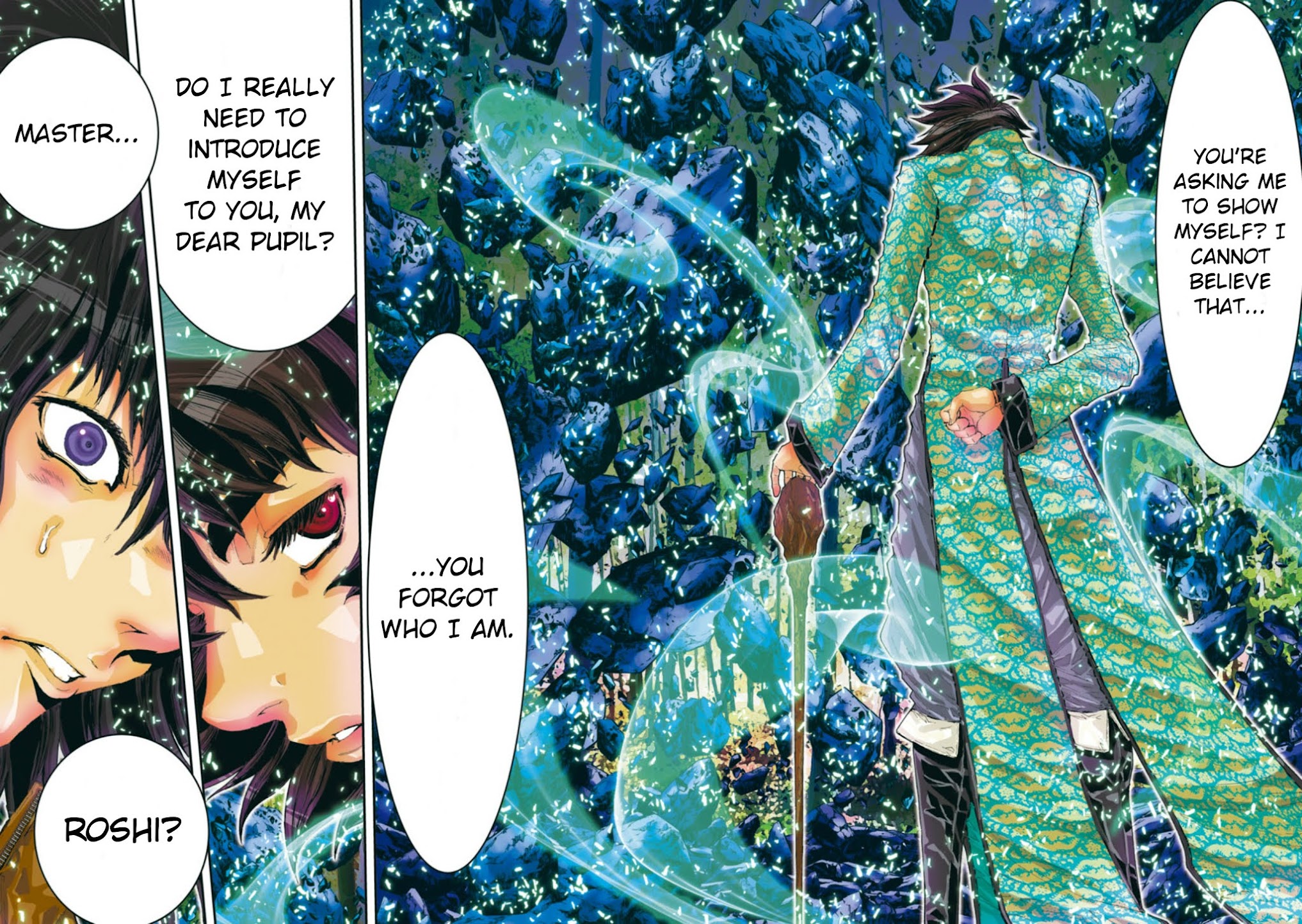 Saint Seiya Episode.G -Assassin- Chapter 77 page 9 - Chapter 77: To Never Retreat