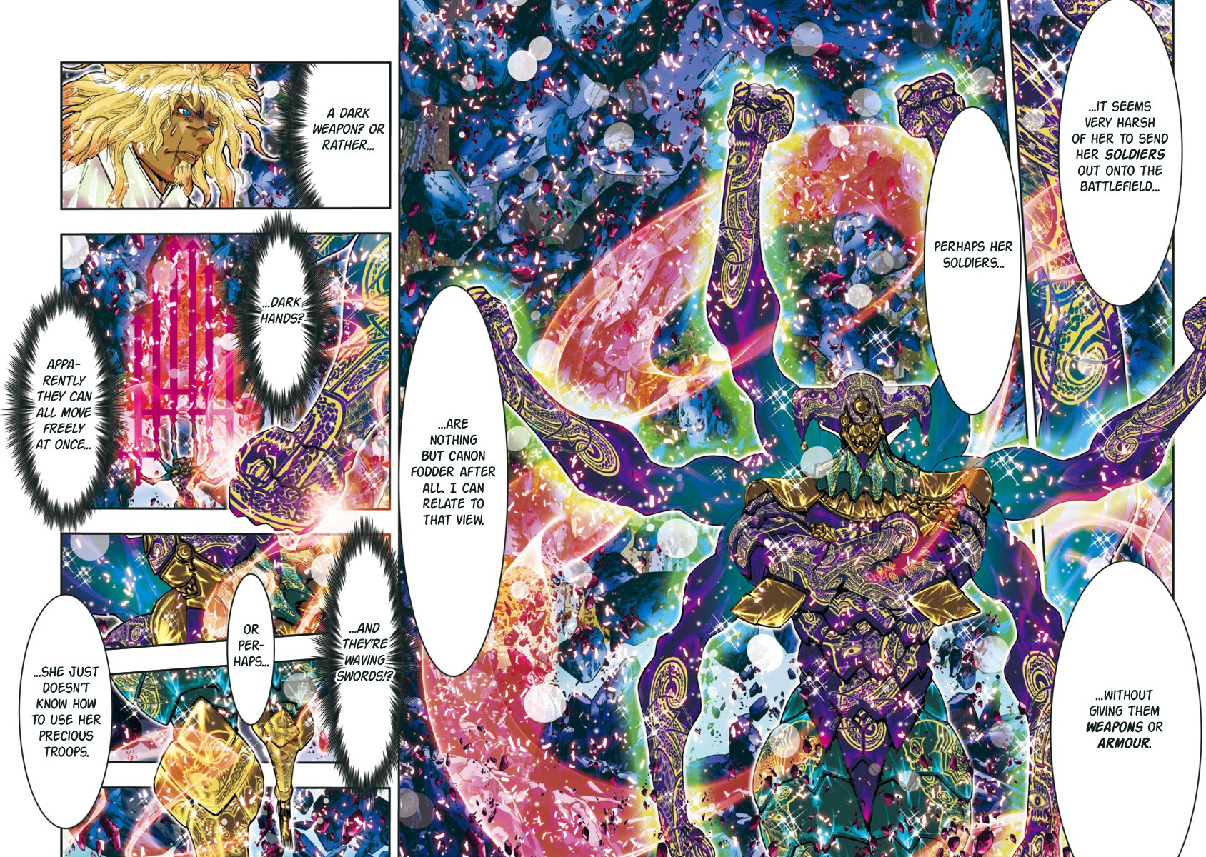 Saint Seiya Episode.G -Assassin- Chapter 78 page 3 - Chapter 78: Dark hands