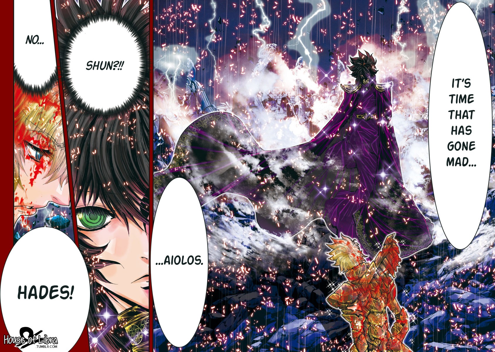 Saint Seiya Episode.G -Assassin- Chapter 79 page 12 - Chapter 79: Zeus